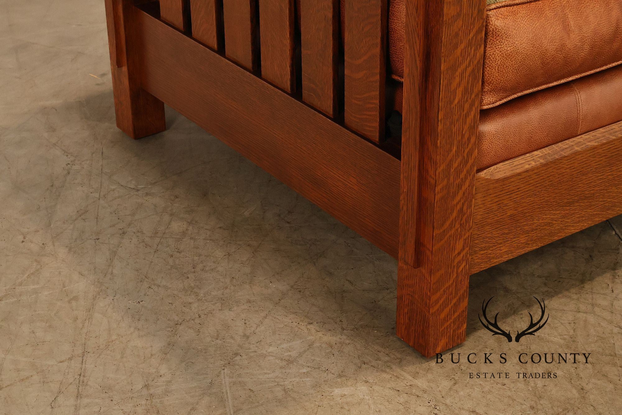 Stickley Mission Collection Oak Orchard Street Sofa
