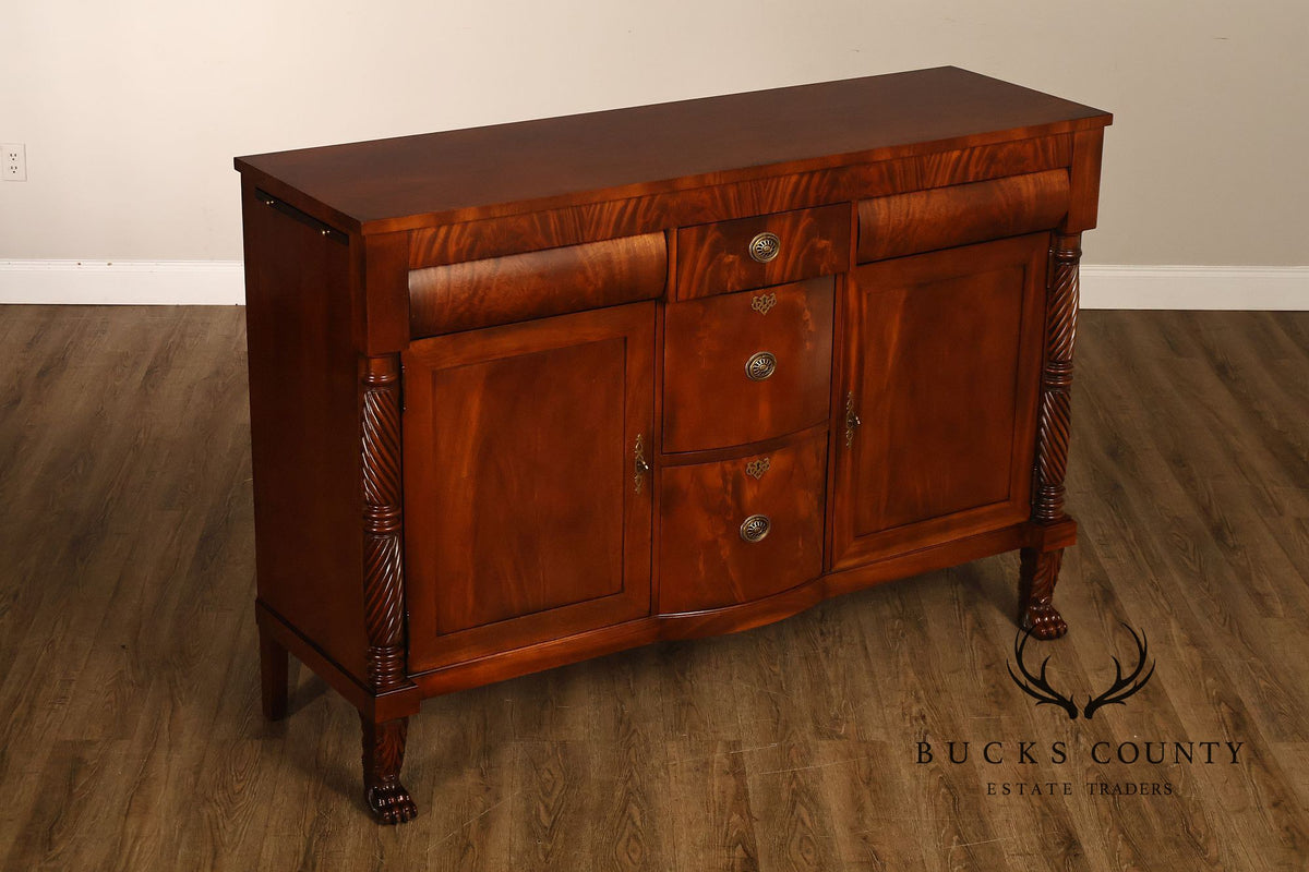 Hickory Chair William E. Poole Collection Mahogany Sideboard