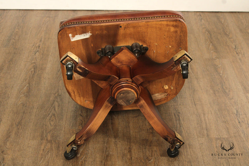 Pulaski Empire Style Leather Executive Desk Office Chair