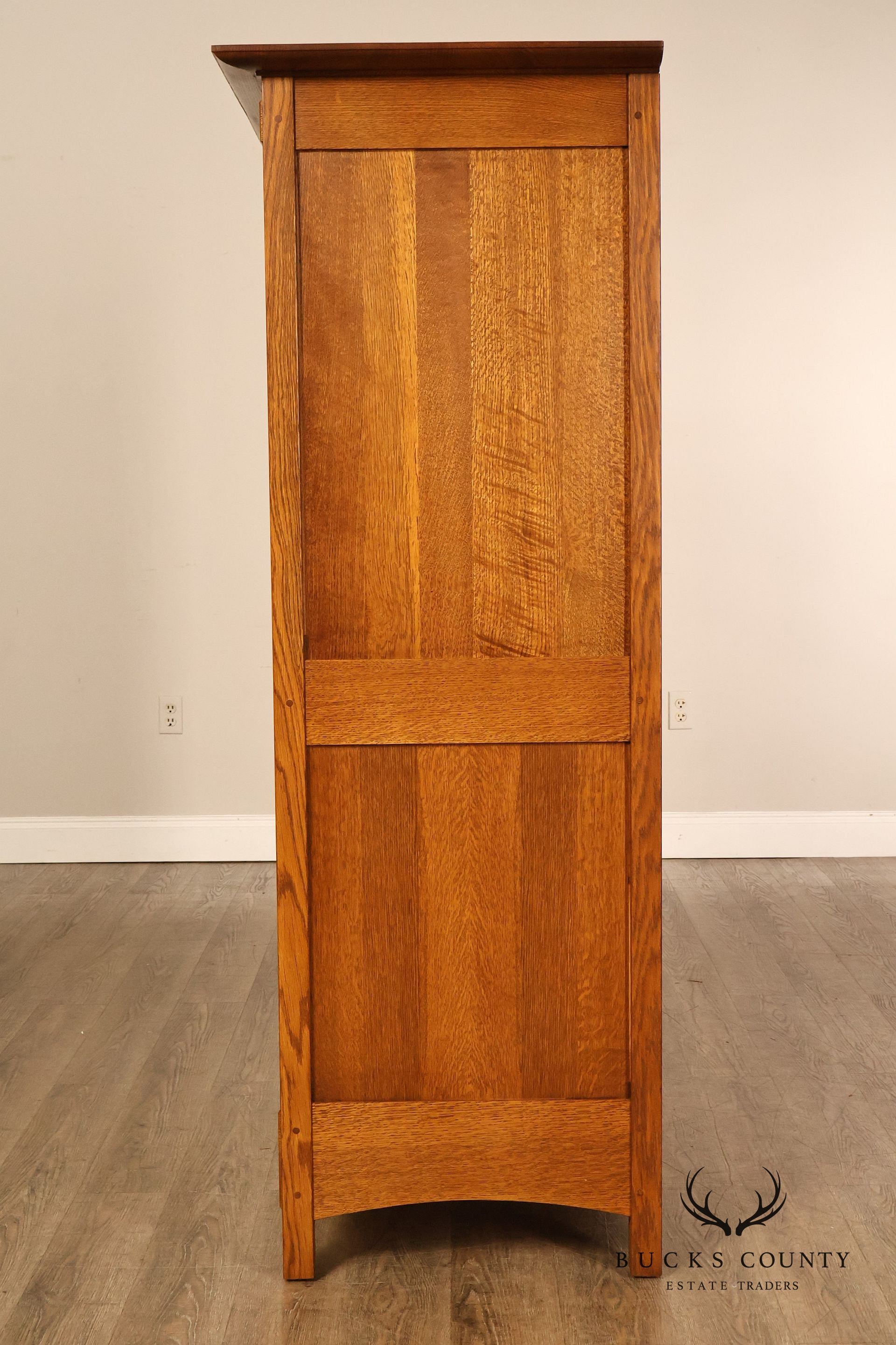 Stickley Mission Collection Oak Door Chest