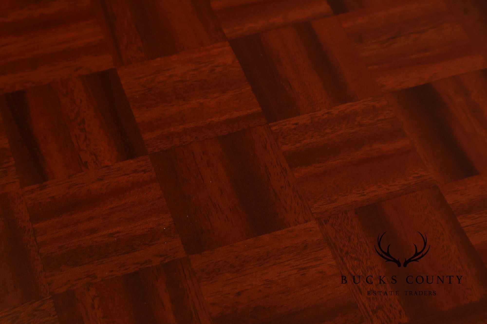 Scarborough House Federal Style Inlaid Mahogany Square Game Table