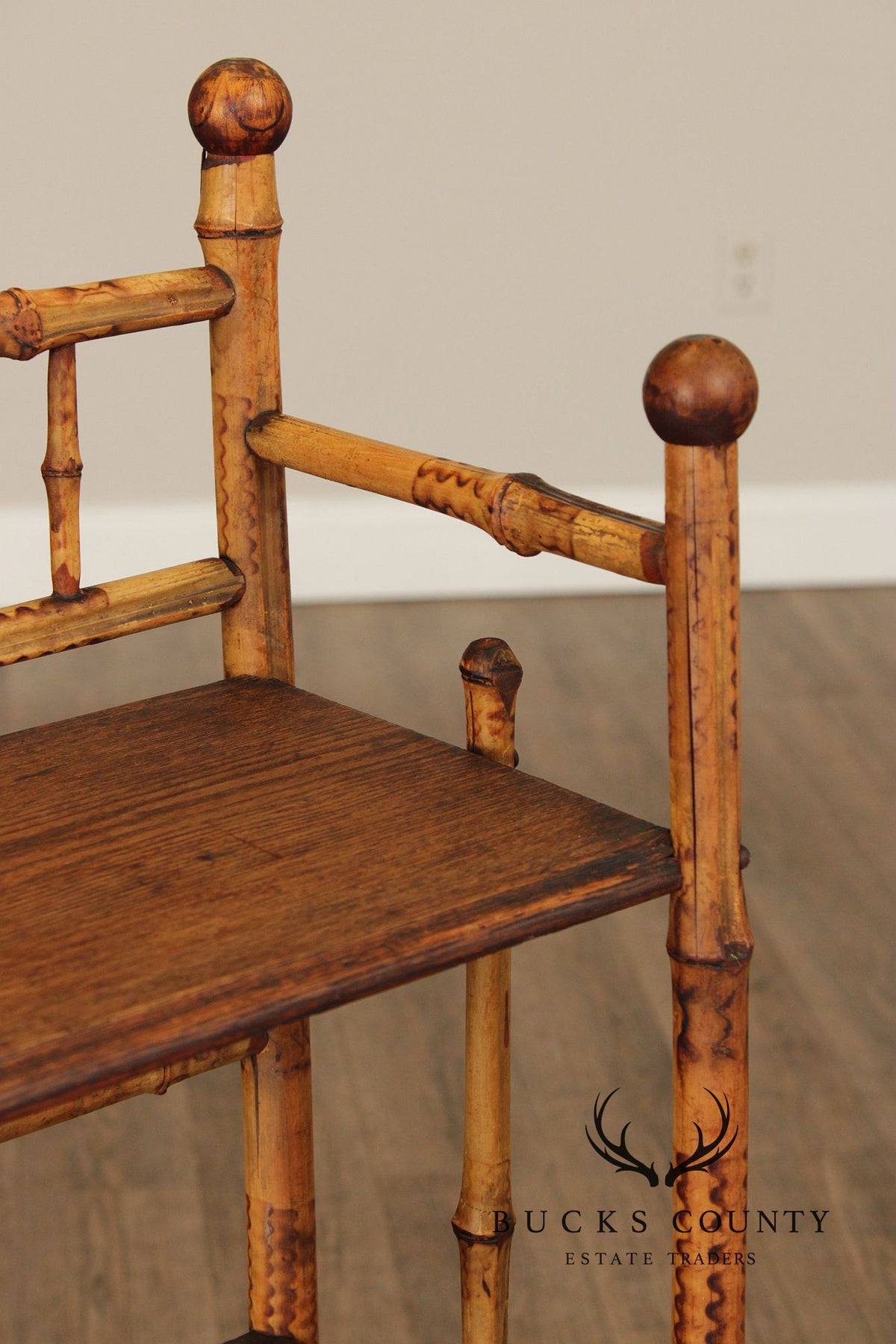 Antique Aesthetic Movement Bamboo Etagere