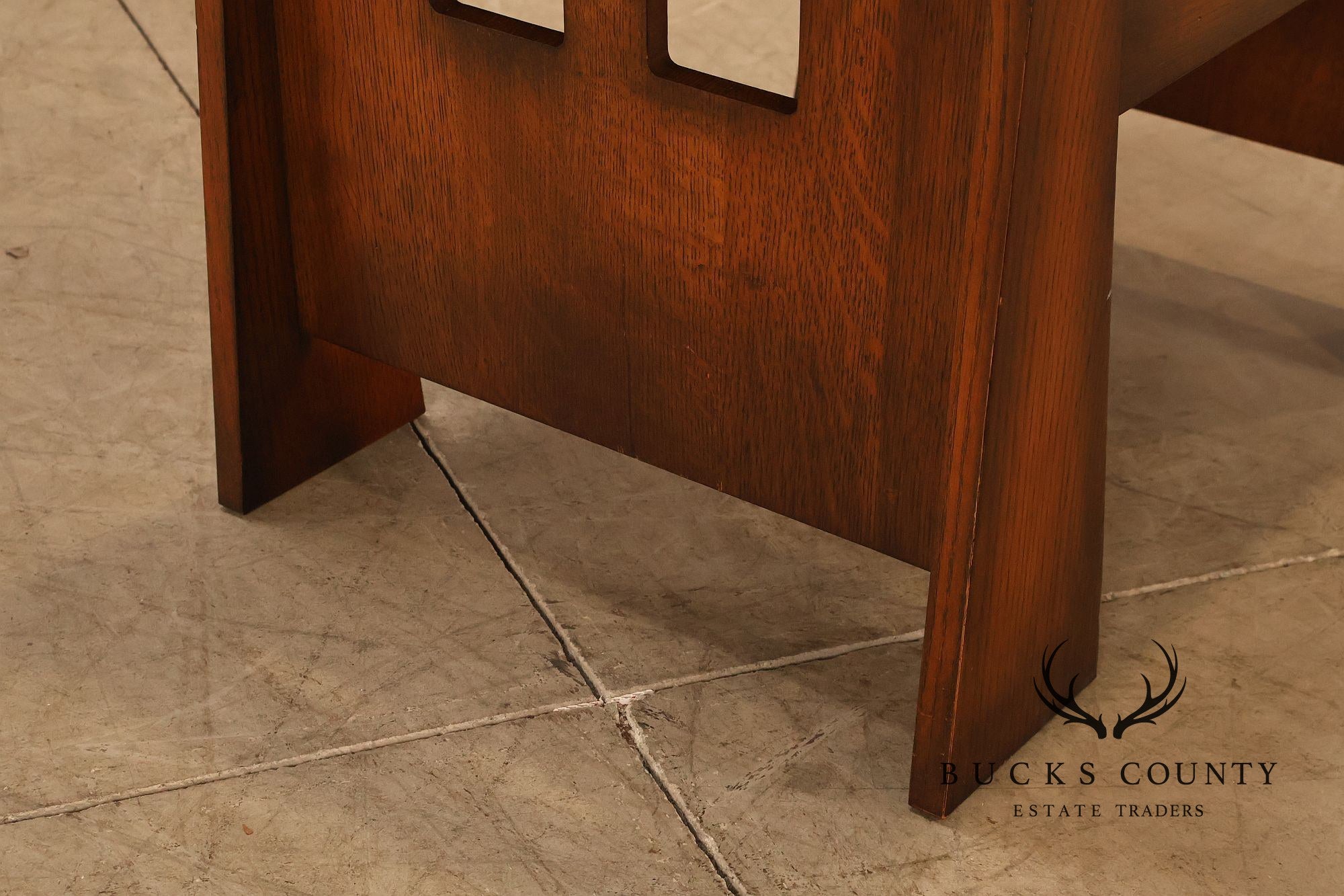 Stickley Mission Collection Oak Limbert Bench