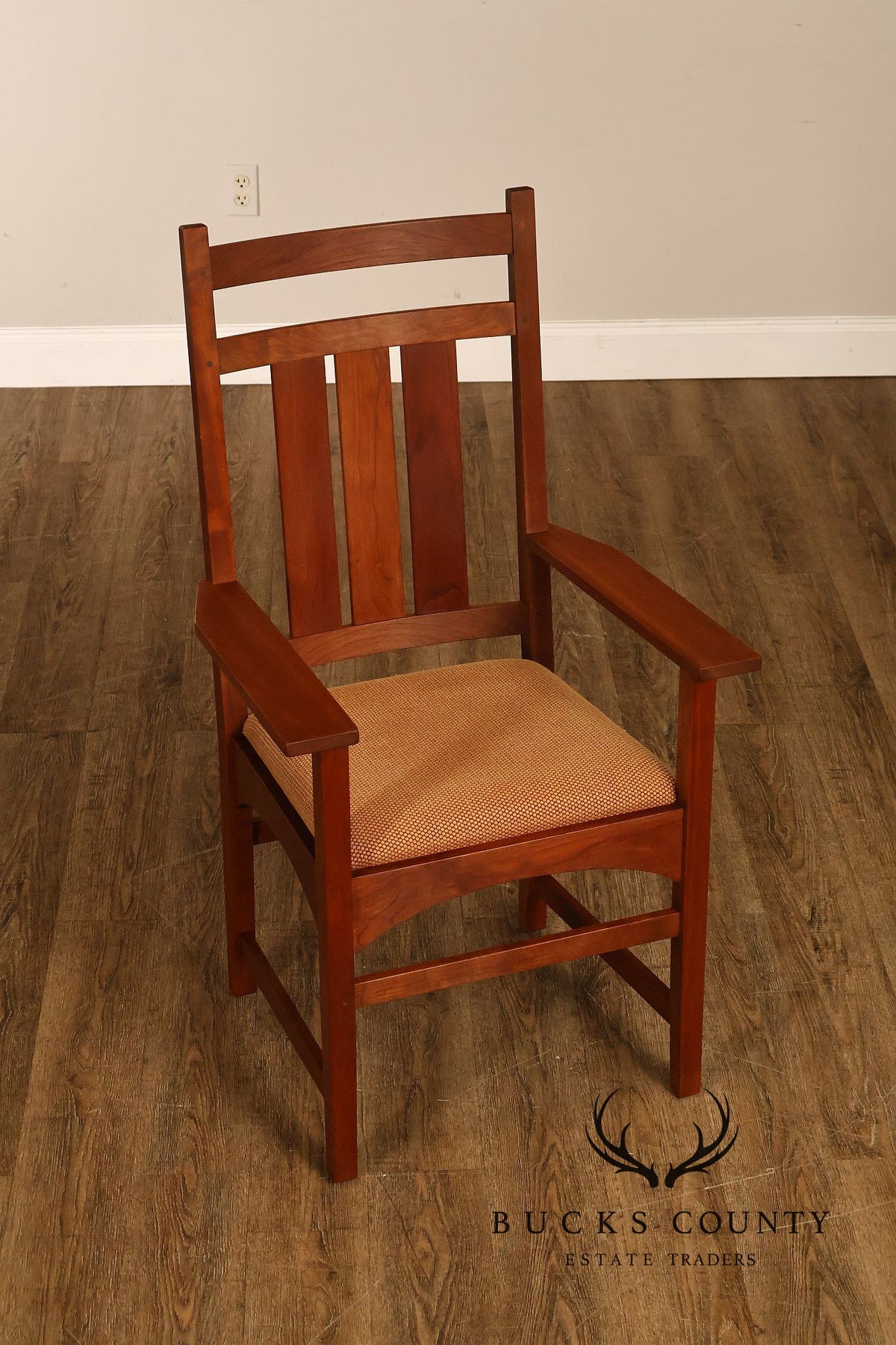 Stickley Harvey Ellis Arts And Crafts Cherry Dining Chairs Set Of Six