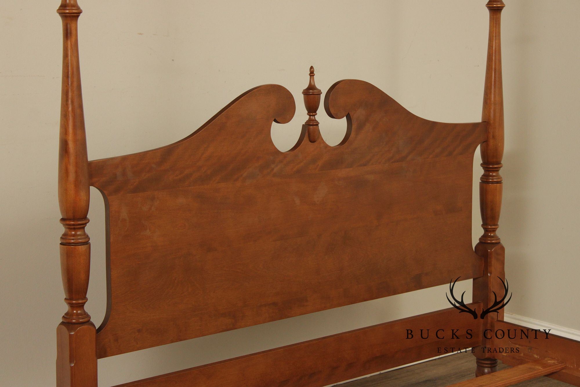 Ethan Allen American Maple Full Size Poster Bed