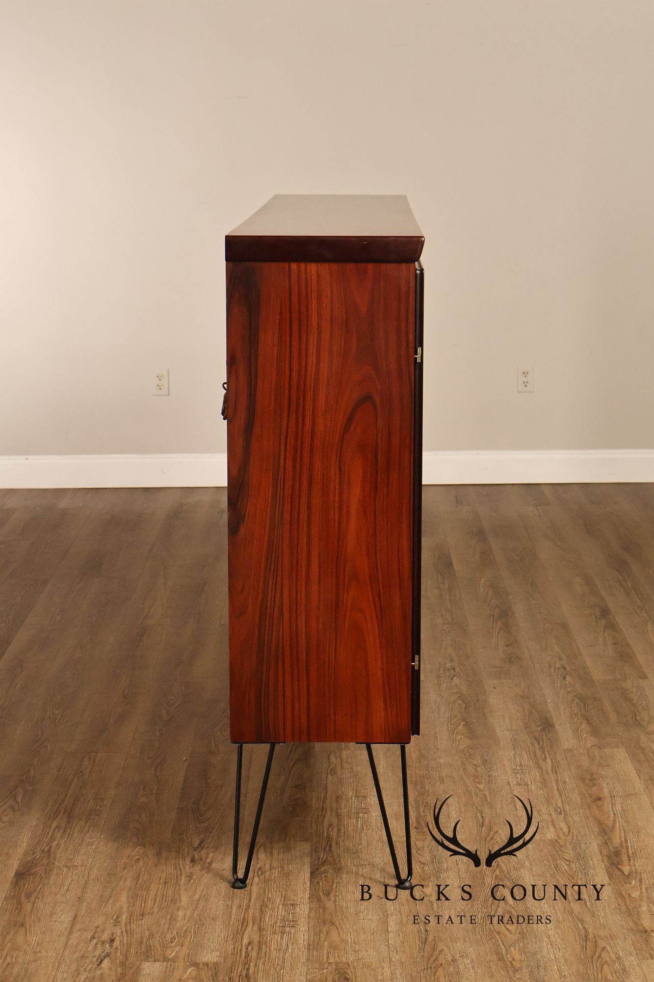 Skovby Danish Modern Four-Door Rosewood Display Bookcase