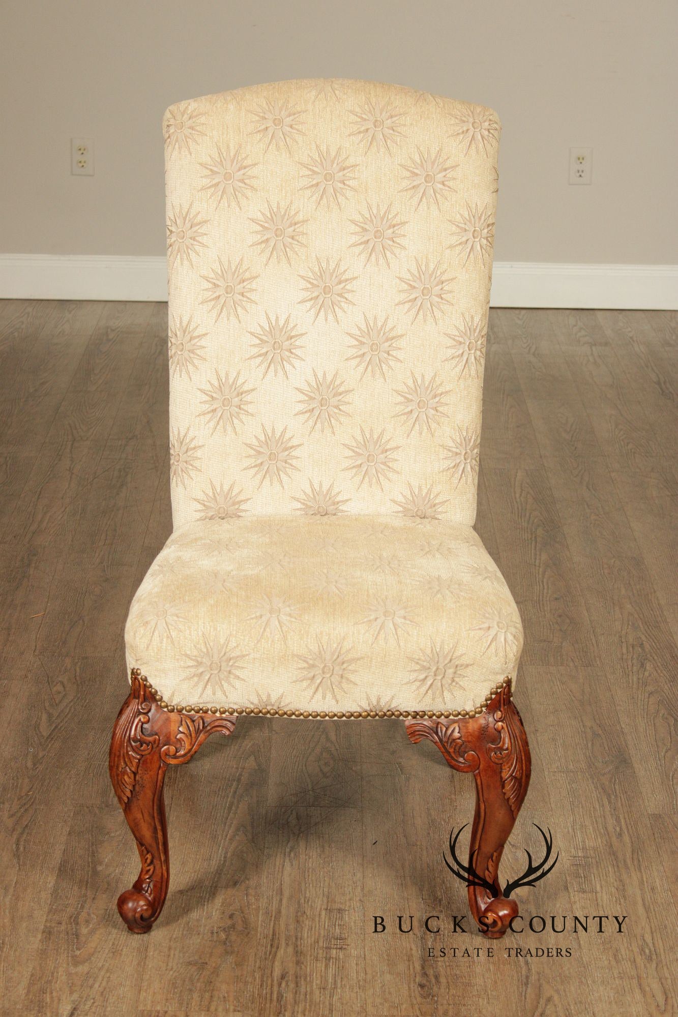 Georgian Style High-Back Mahogany Side Chair
