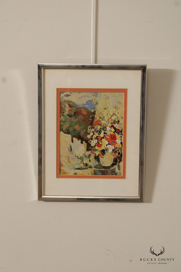 Milia Laufer Impressionist Style Landscape Framed Print