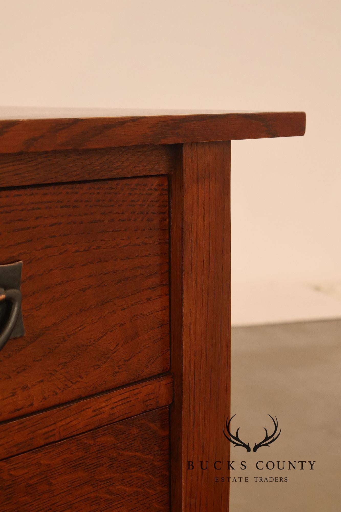 Stickley Mission Collection Oak Three-Drawer Chest