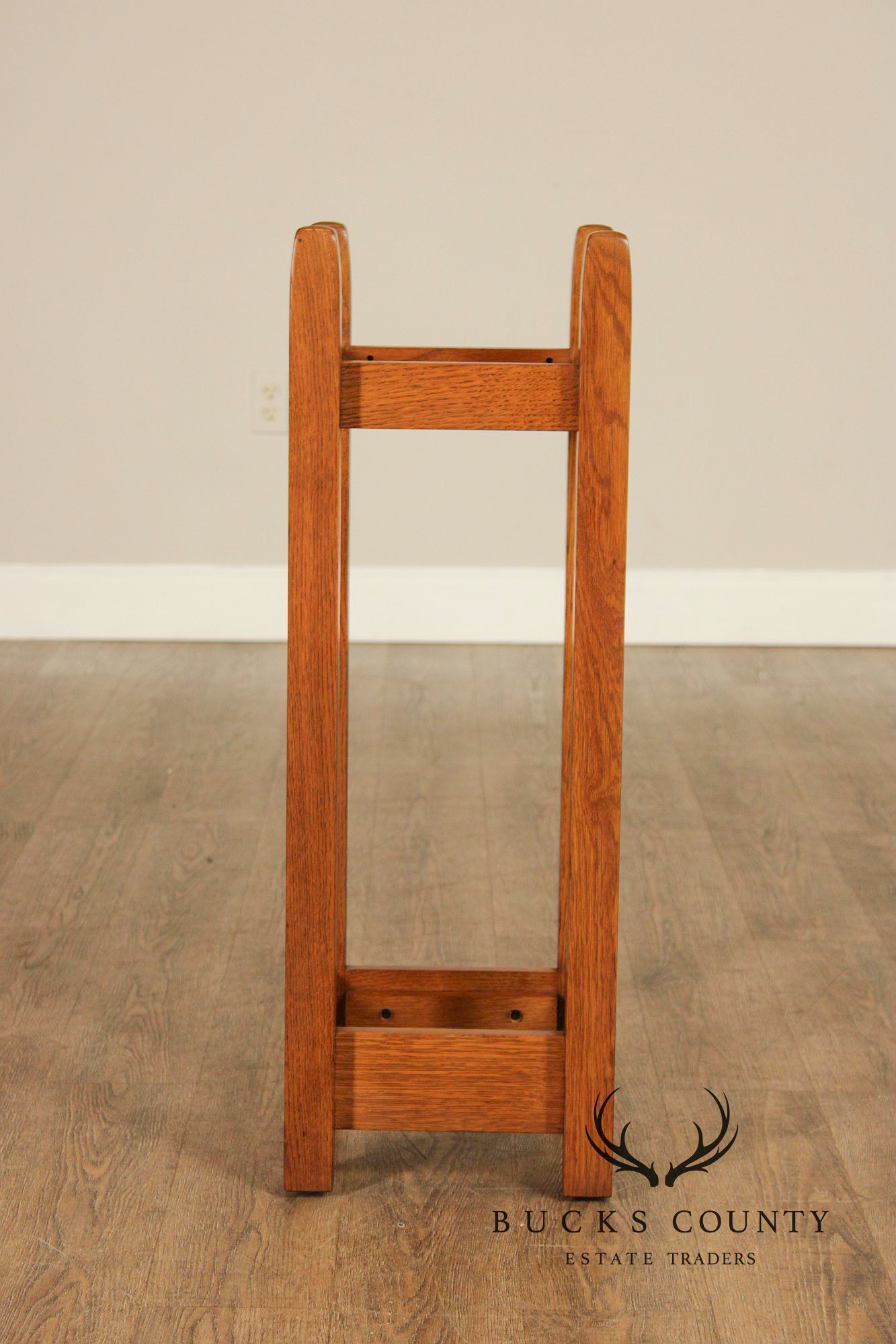 Stickley Furniture Mission Collection Oak Umbrella Stand
