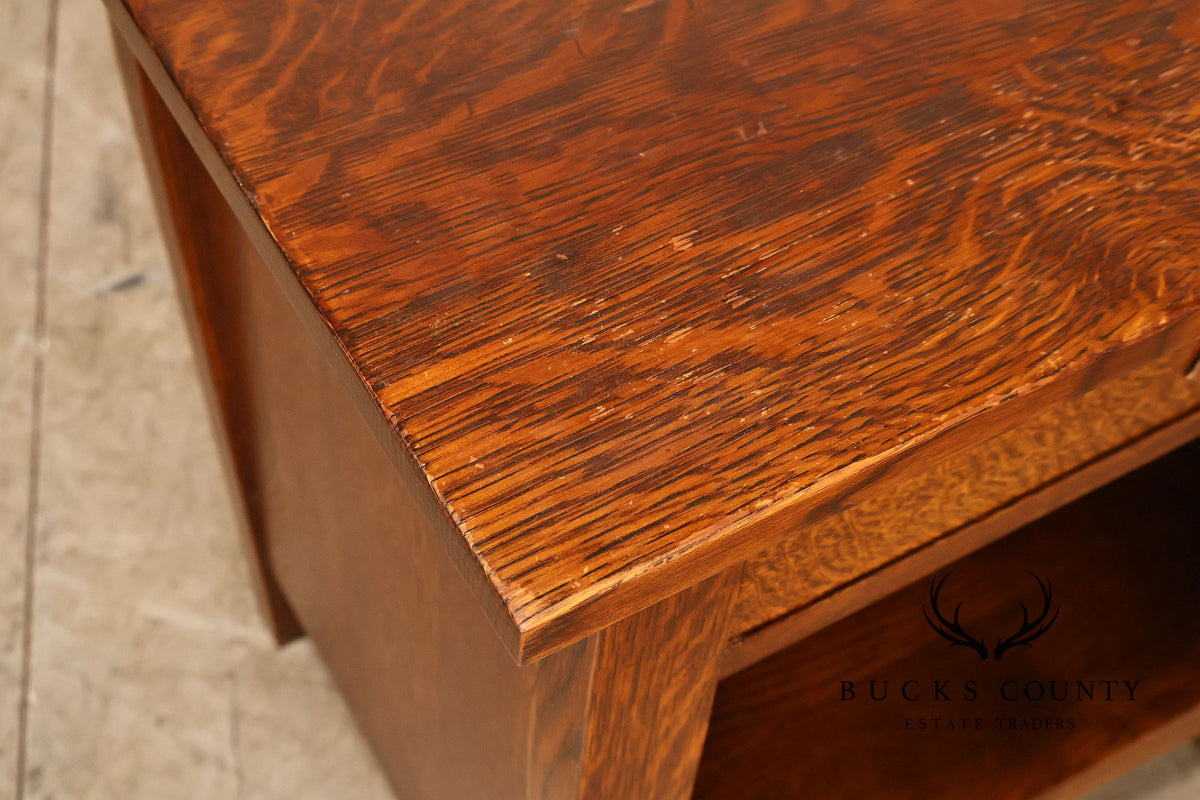 Stickley Harvey Ellis Collection Mission Oak Open Nightstand