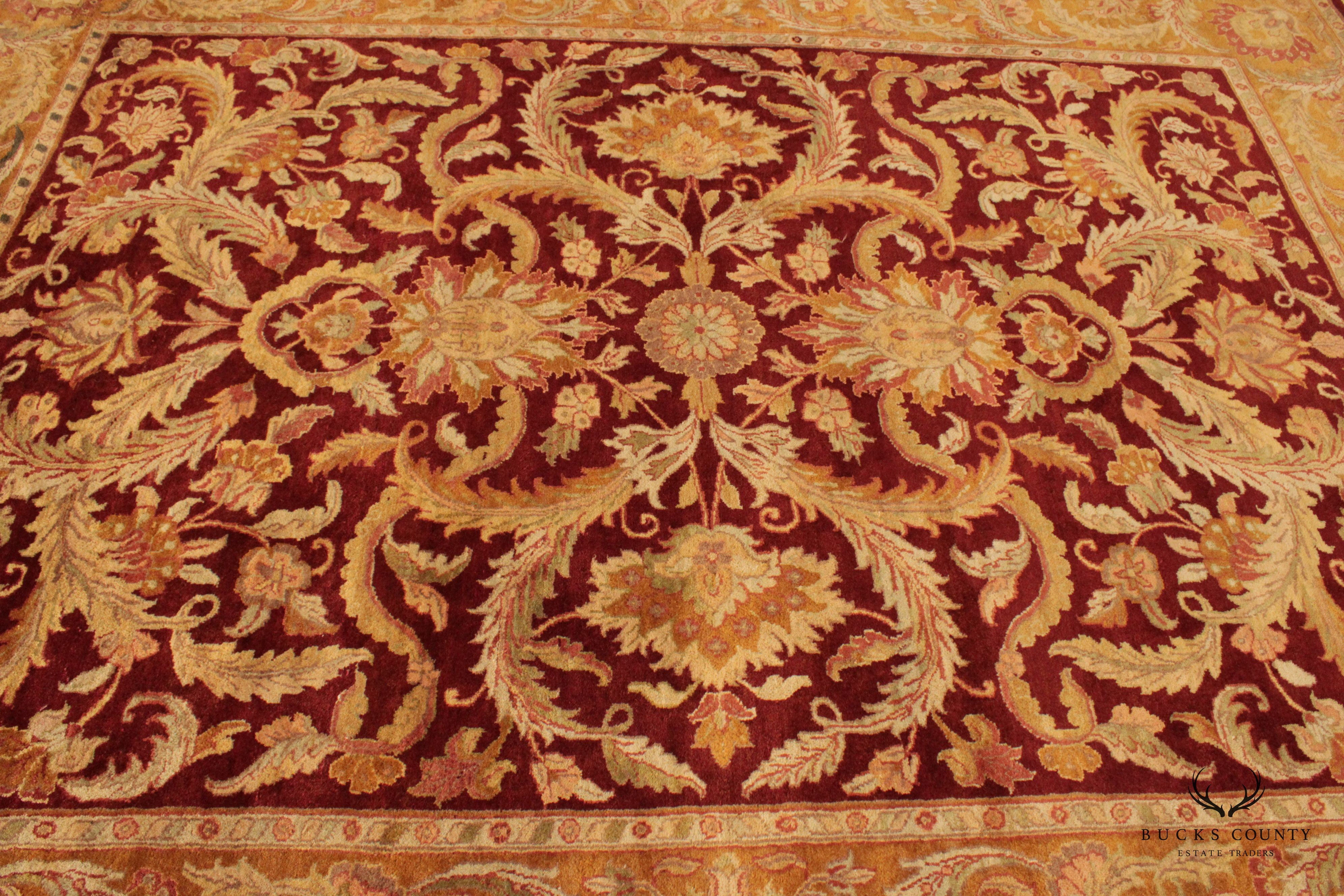 Persian Style Oushak Area Rug, 12' x 9'