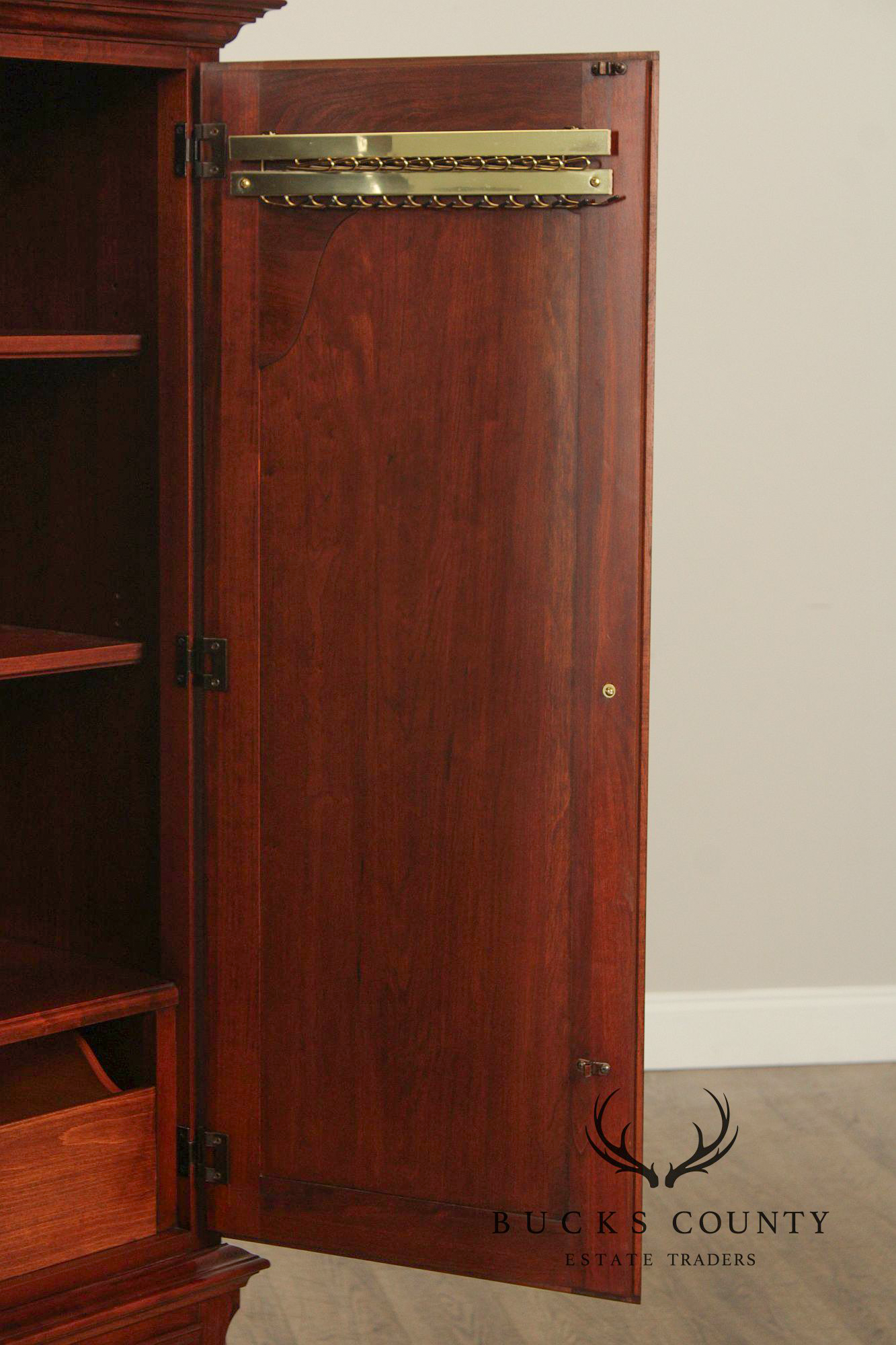 Pennsylvania House Chippendale Style Cherry Armoire