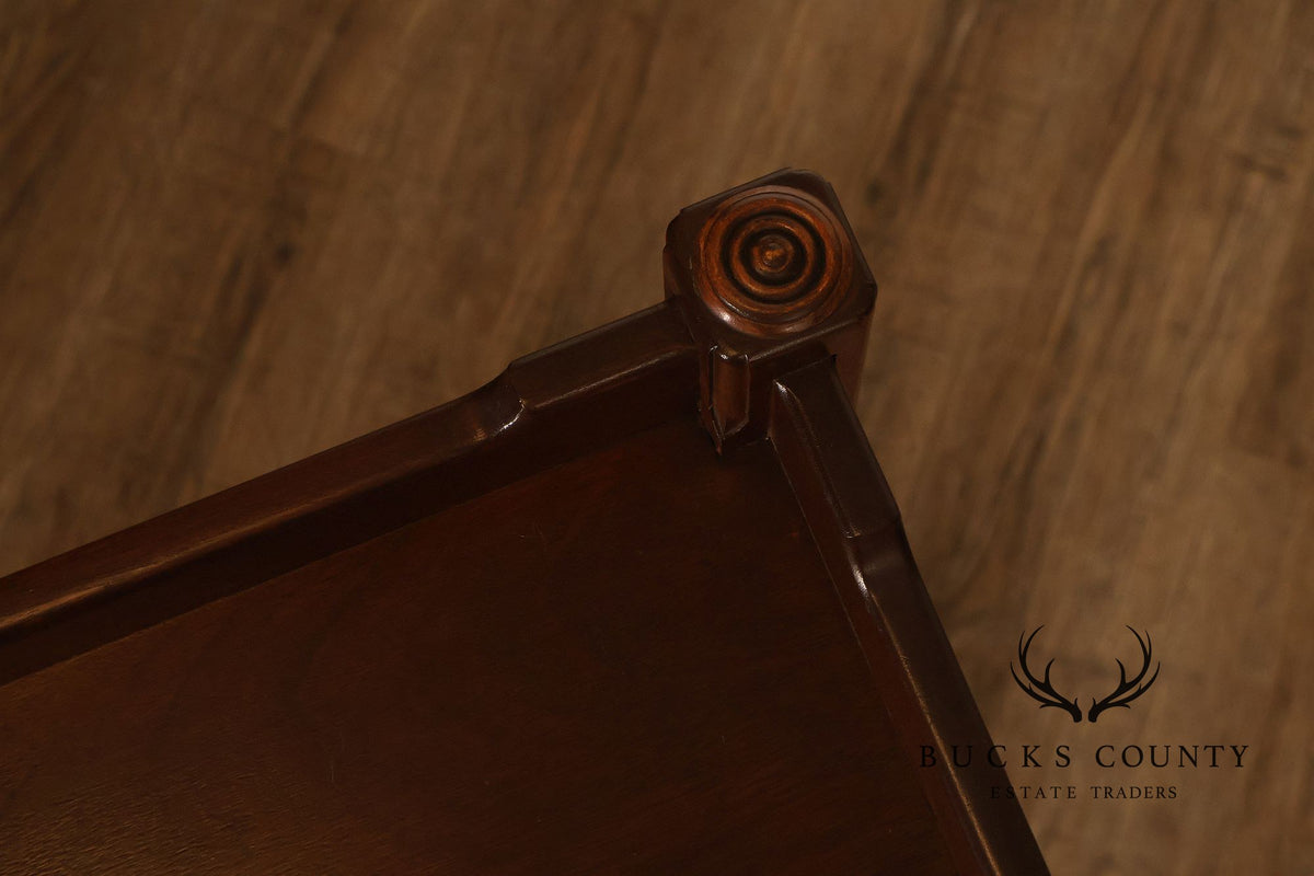 Custom Made Traditional One-Drawer Bedside Nightstand By Mark A. Krebs