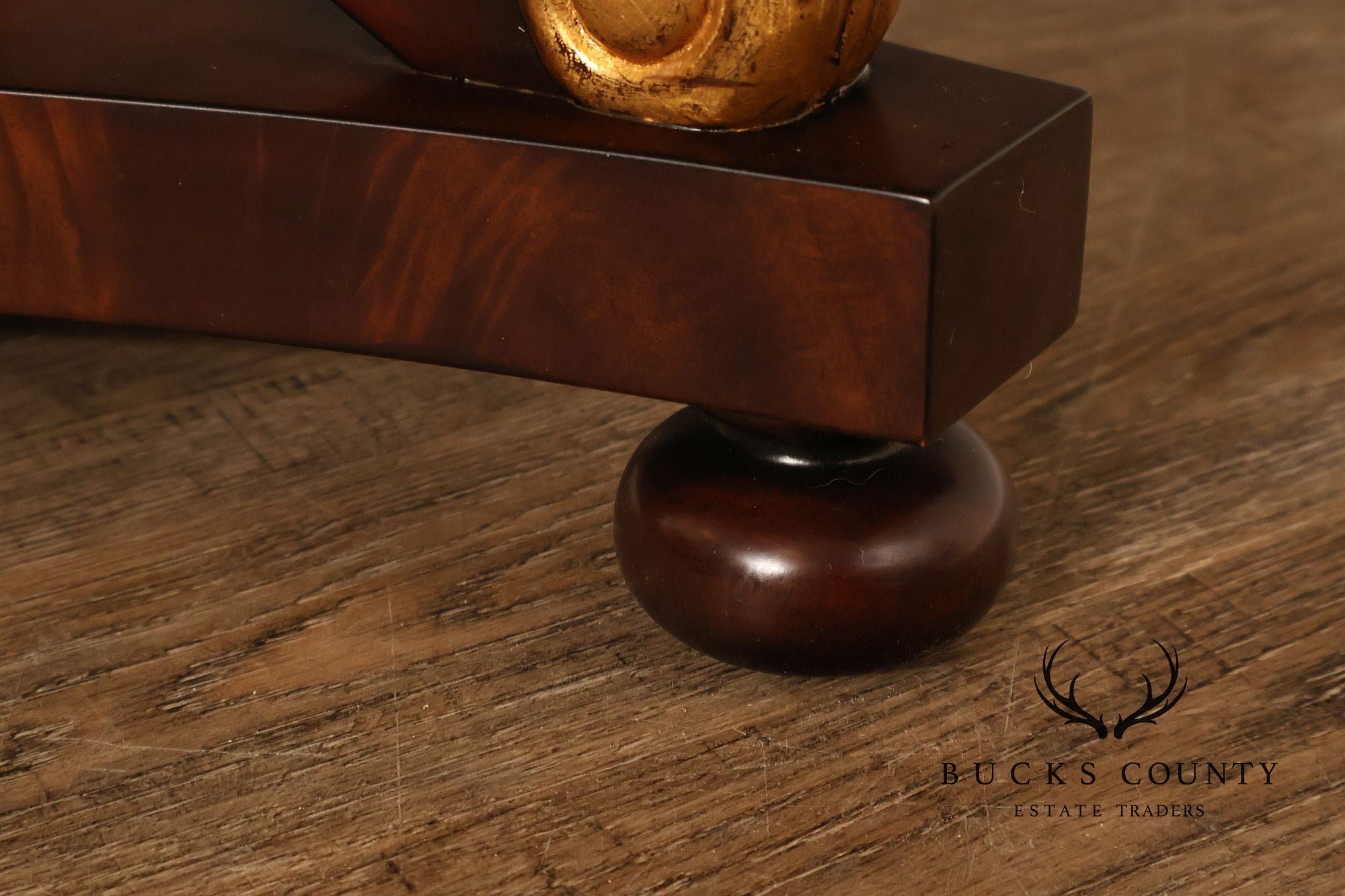 Theodore Alexander Pair of 'After Dinner Drinks' Mahogany Side Tables