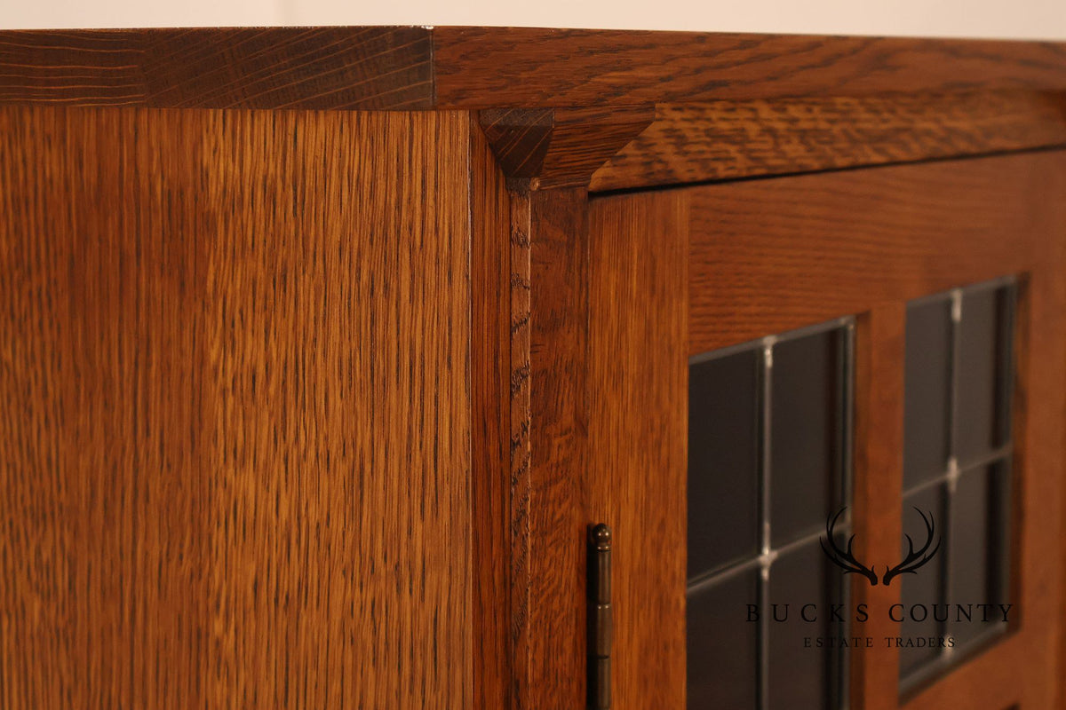 Stickley Mission Collection Harvey Ellis Oak Bookcase