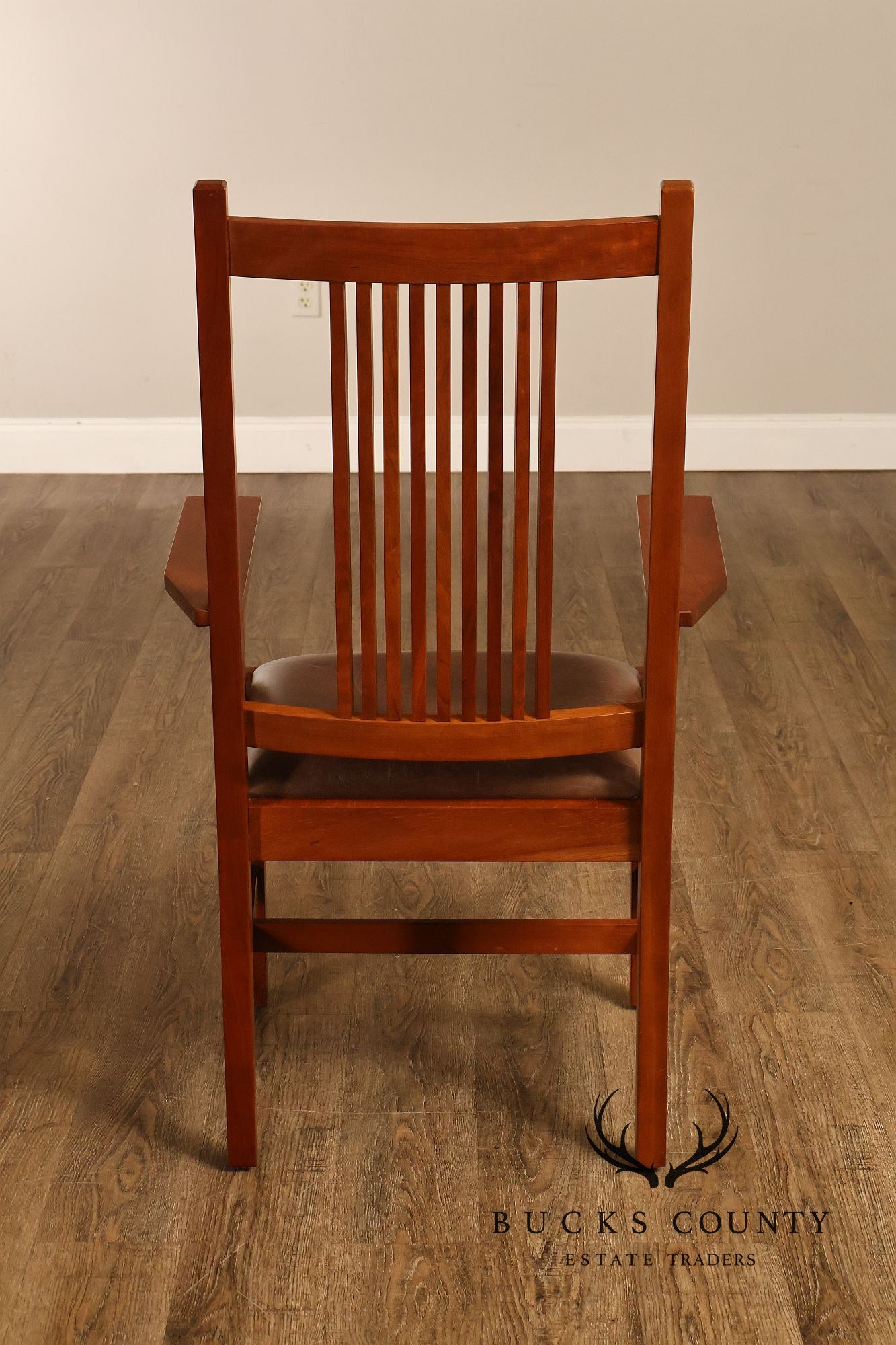 Stickley Mission Collection Set Of 6 Cherry Dining Chairs