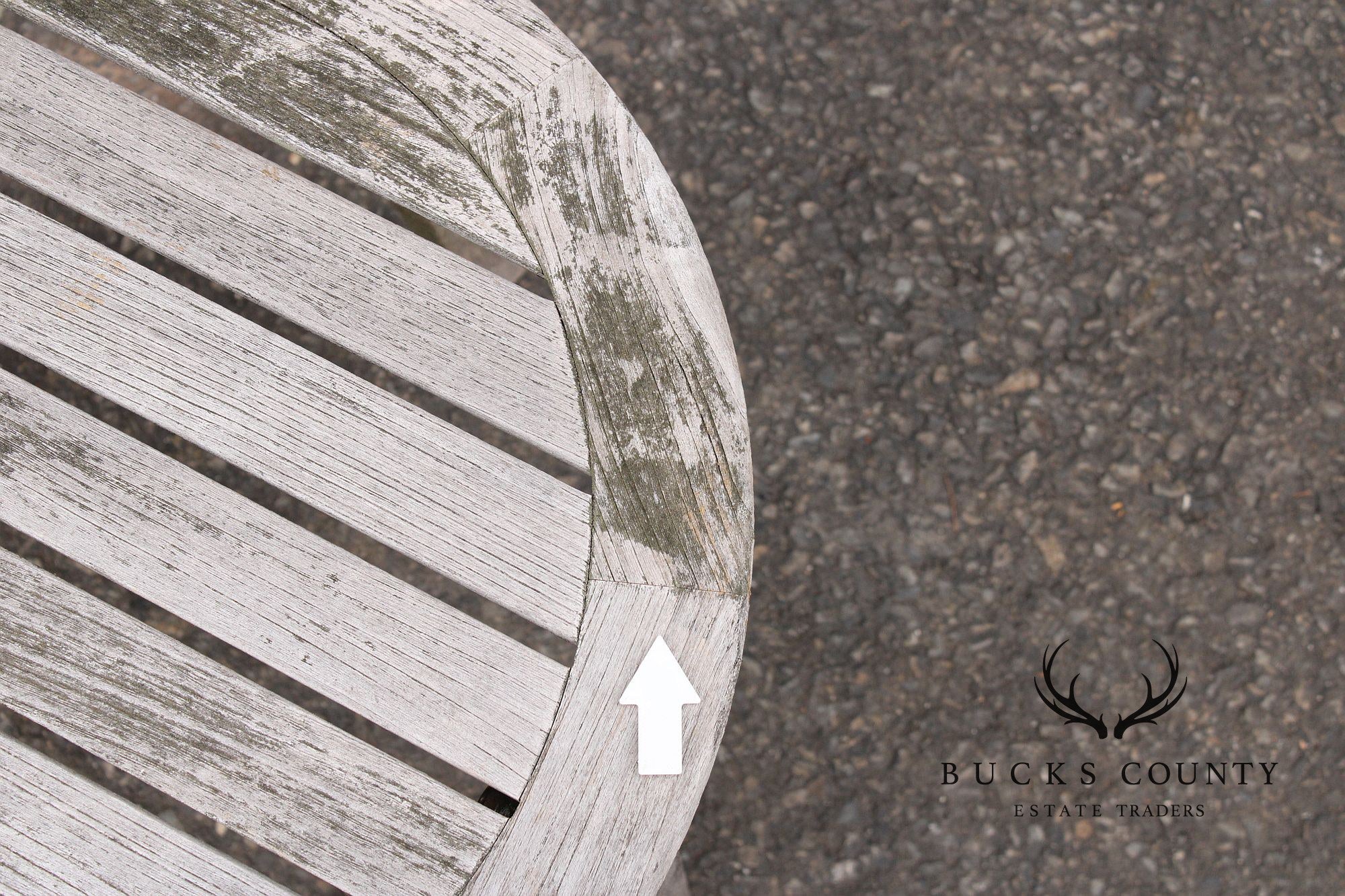 Gloster Outdoor Teak Round Side Table