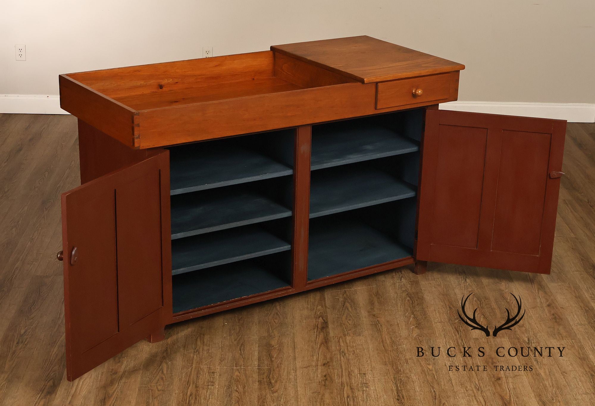 Large Reproduction Dry Sink Made by Wayne Kramer