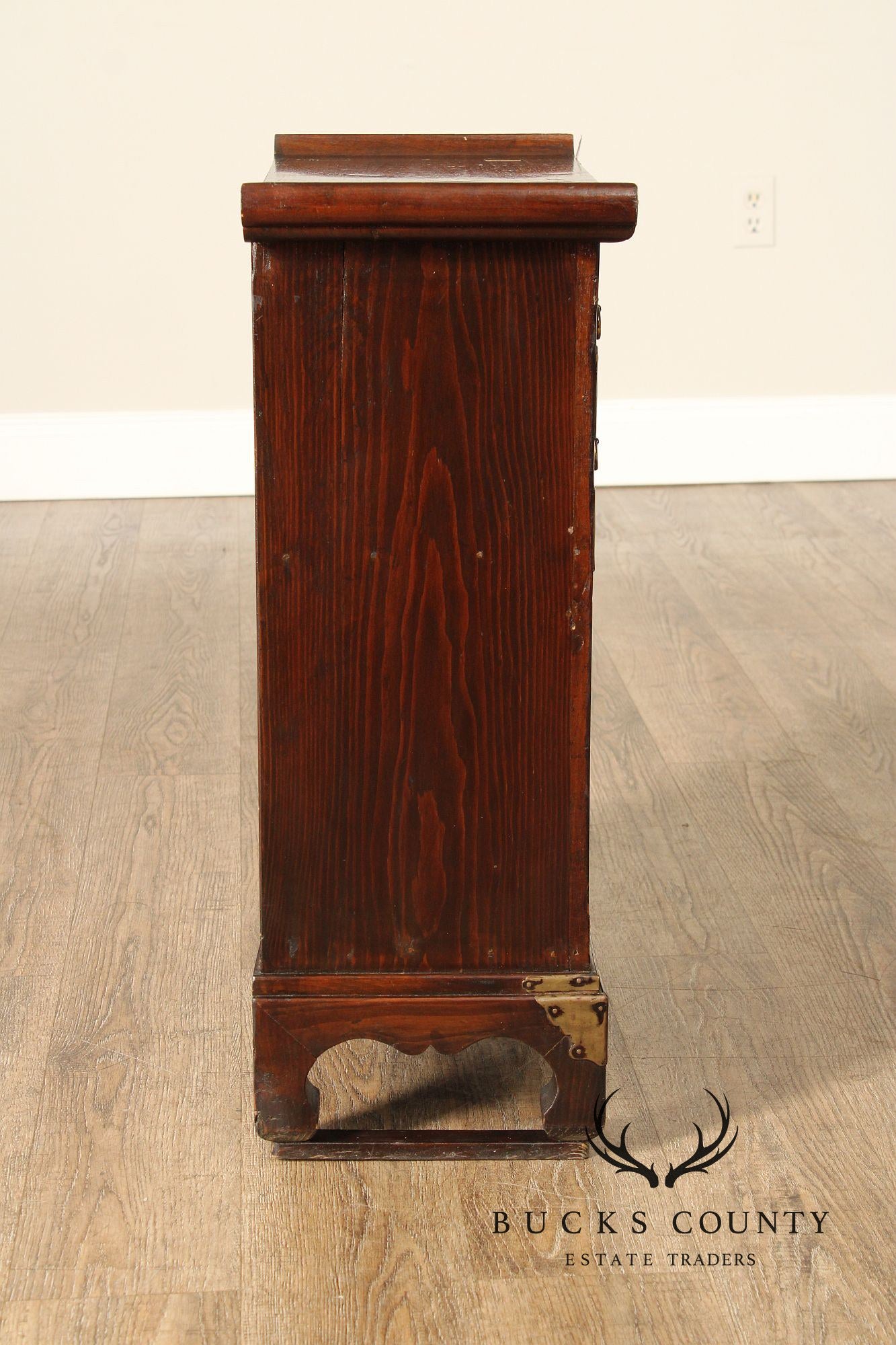 Antique Korean Hardwood Tansu Chest