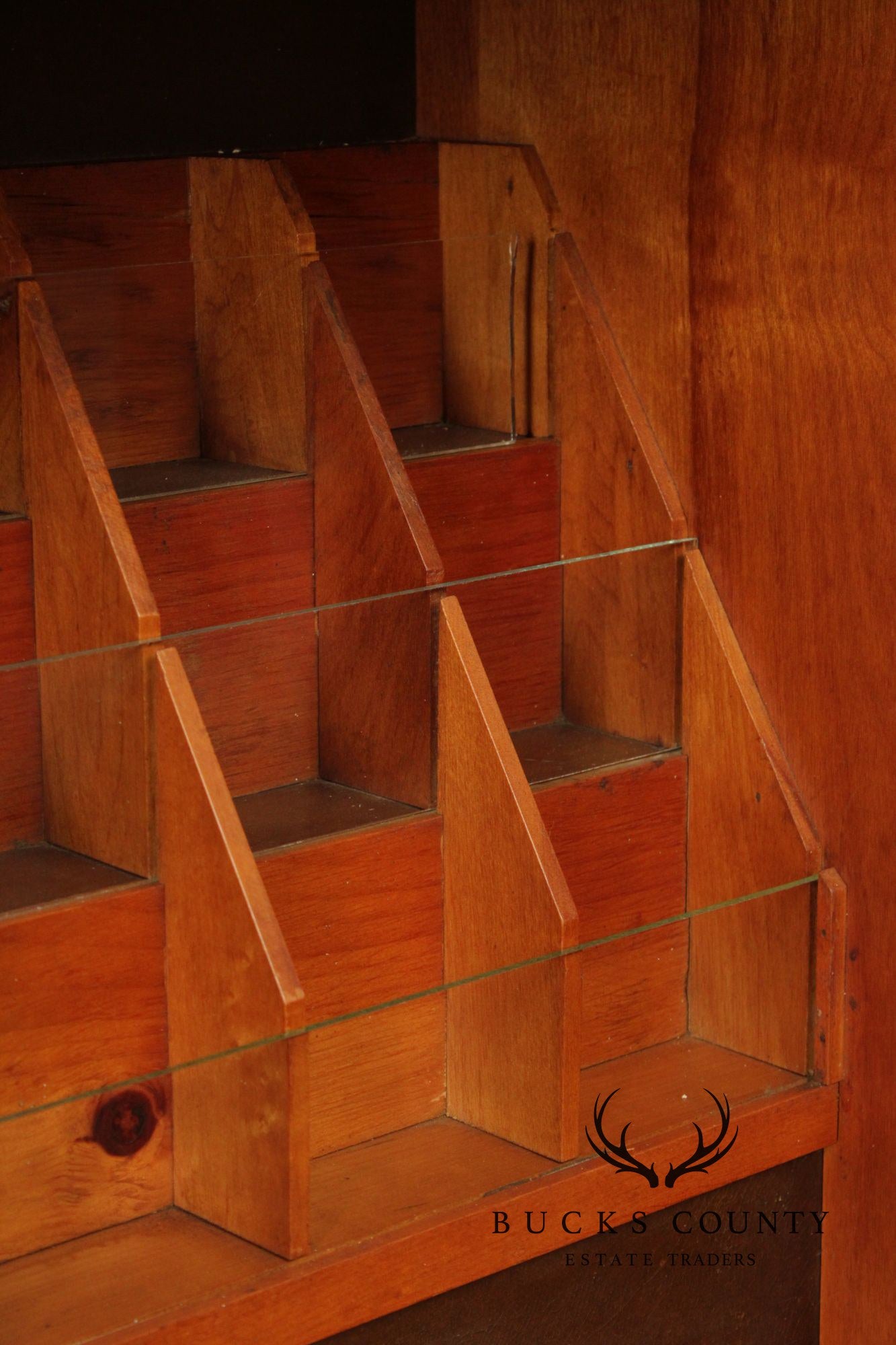 Page's Seeds Country Store Display Cabinet