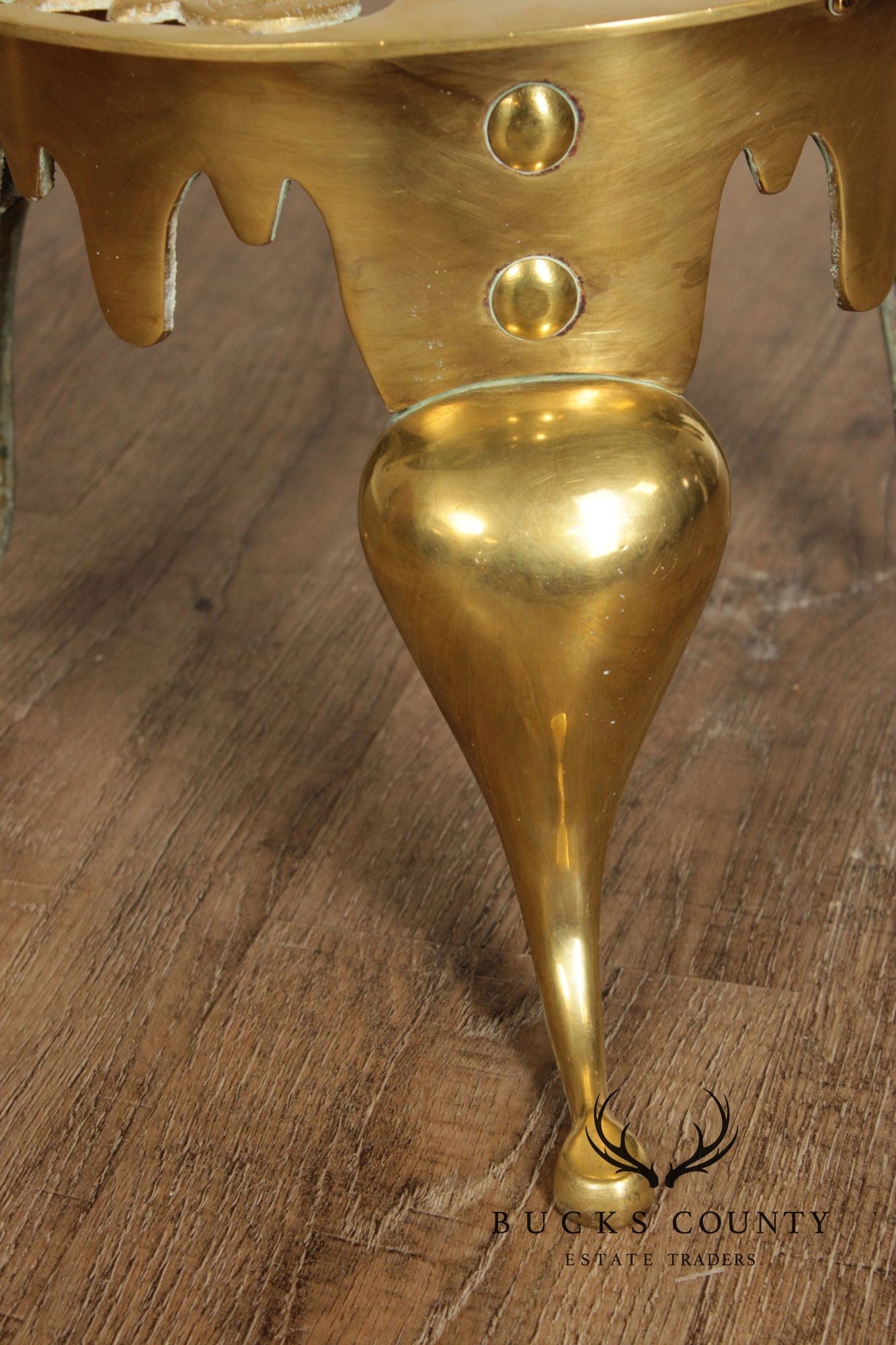 Vintage Brass Kettle Stand