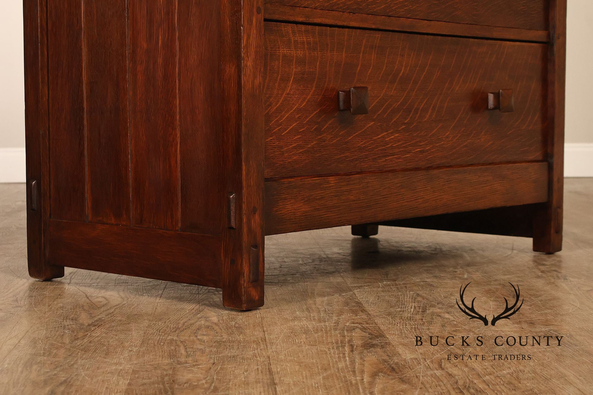 Antique Gustav Stickley Oak Chest of Drawers #626