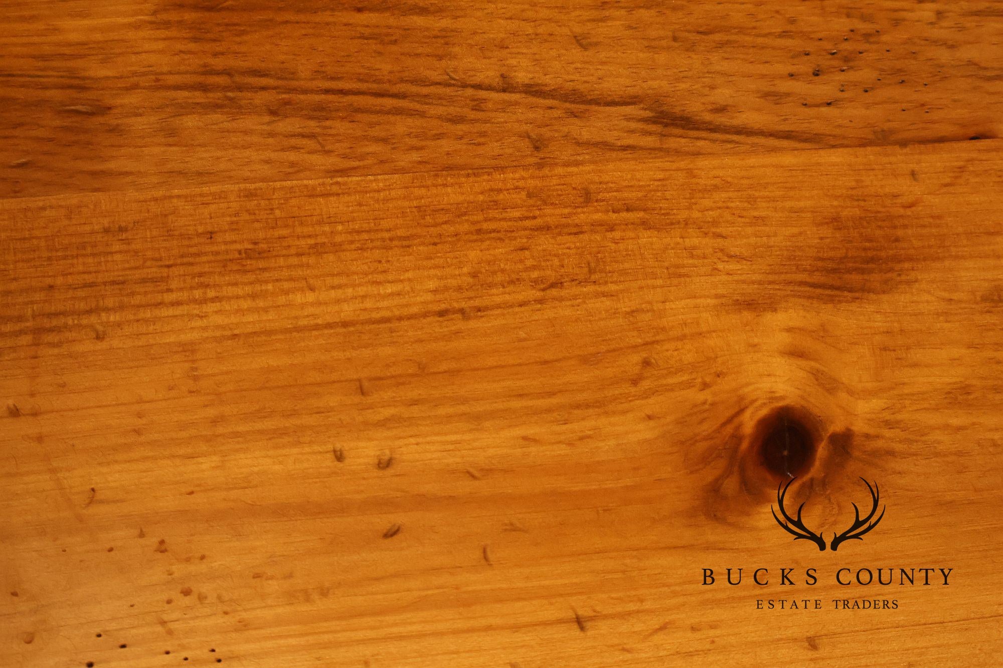 Rustic Pine Four-Drawer Nightstand