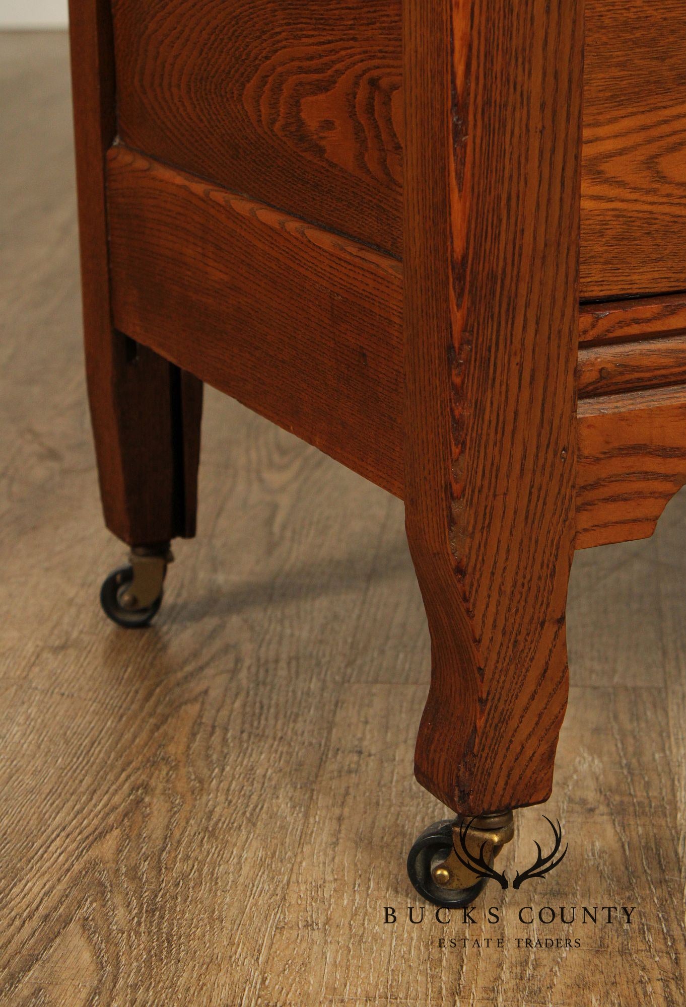 Antique Victorian Oak Wash Stand