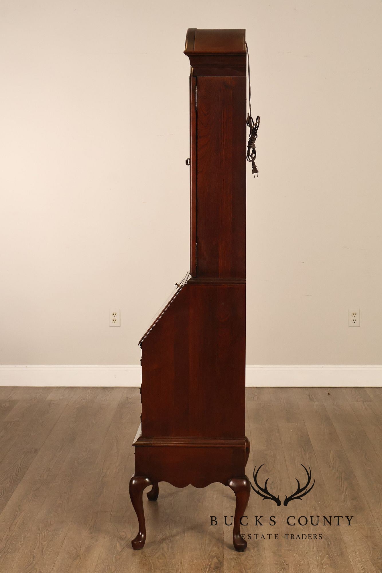 Jasper Cabinet Queen Anne Style Cherry Secretary Desk