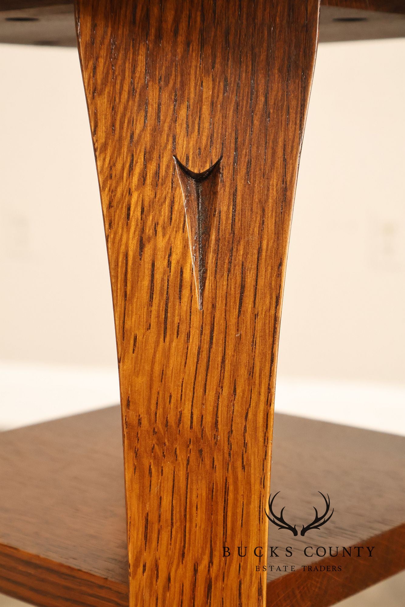 Stickley Mission Collection Tom Jones Oak Drink Stand