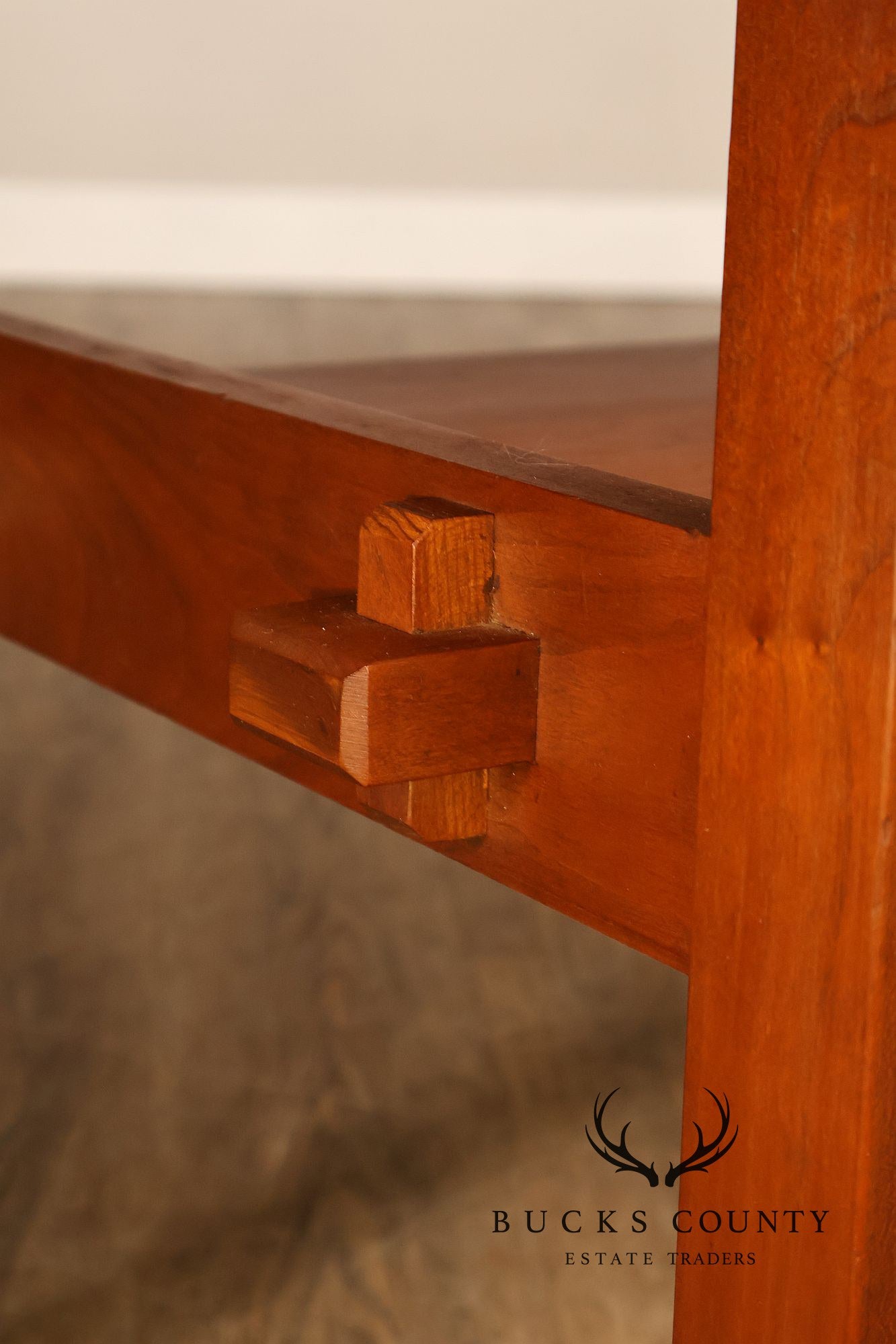 Stickley Mission Collection Tile Top Cherry End Table
