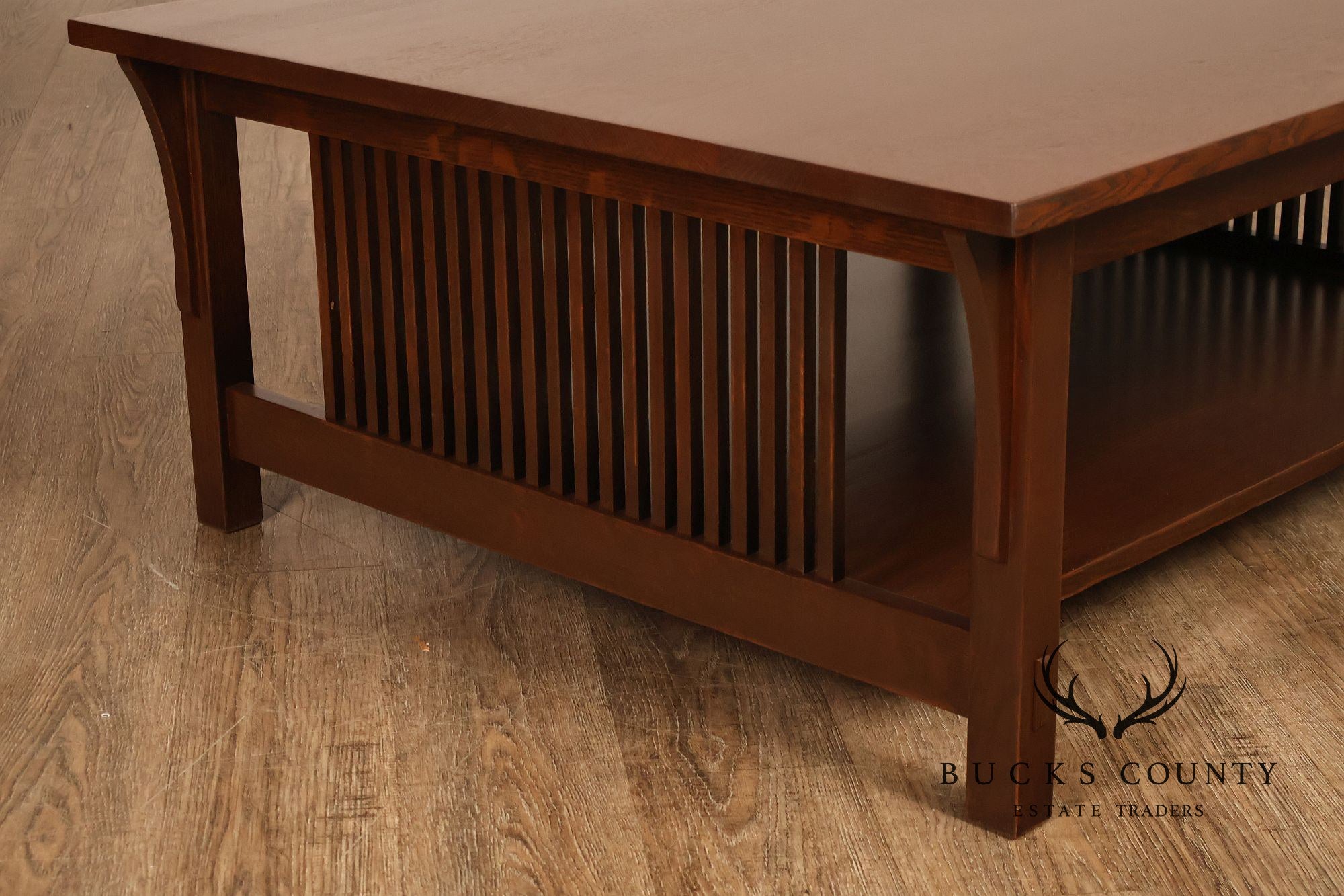 Stickley Mission Collection Oak Cocktail Table