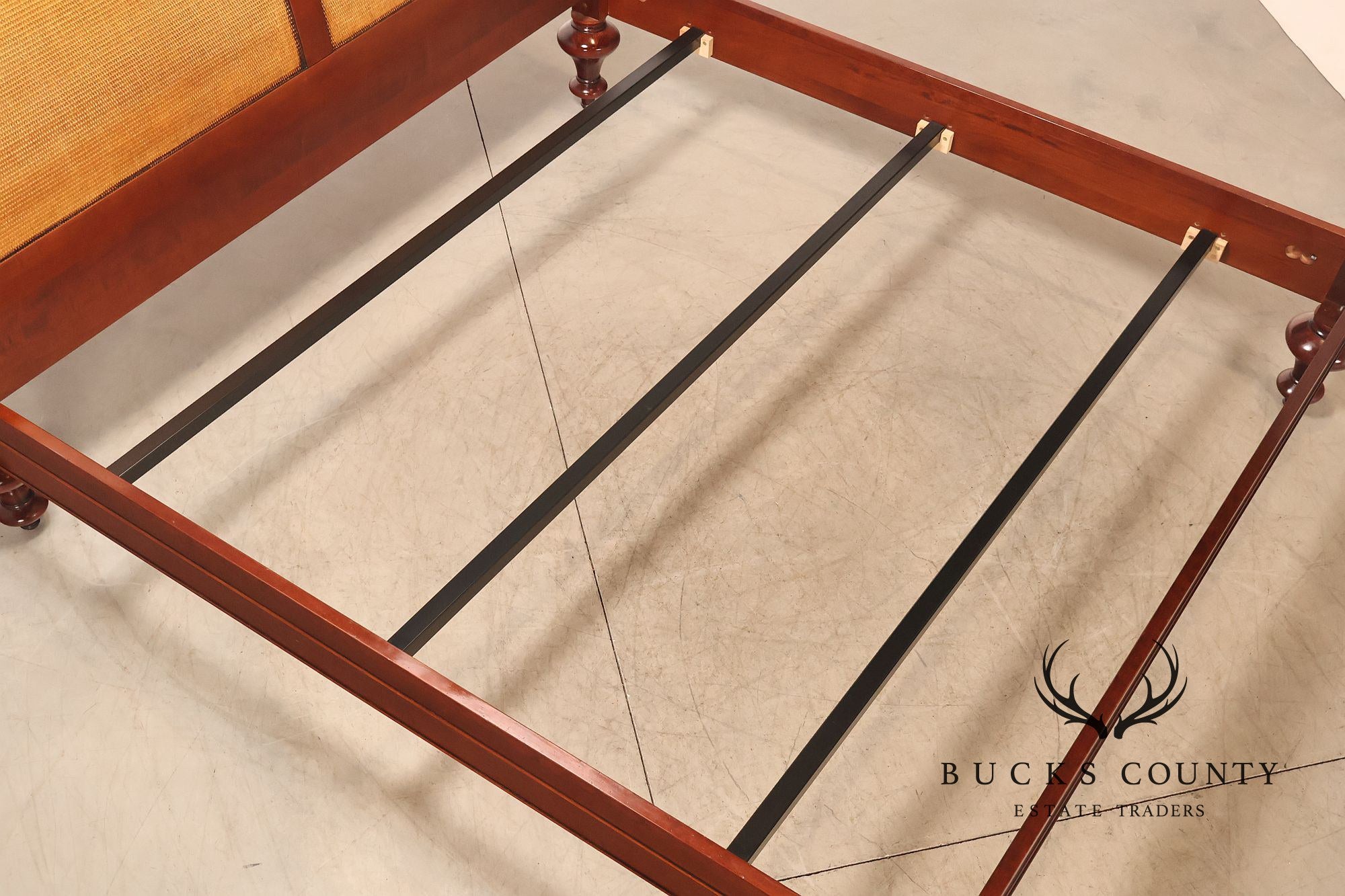 Grange Louis Philippe Style Cherry King Sleigh Bed