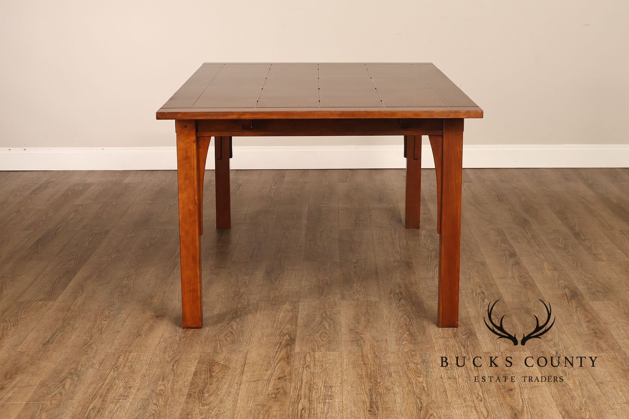 Stickley Mission Collection Cherry Extendable Dining Table