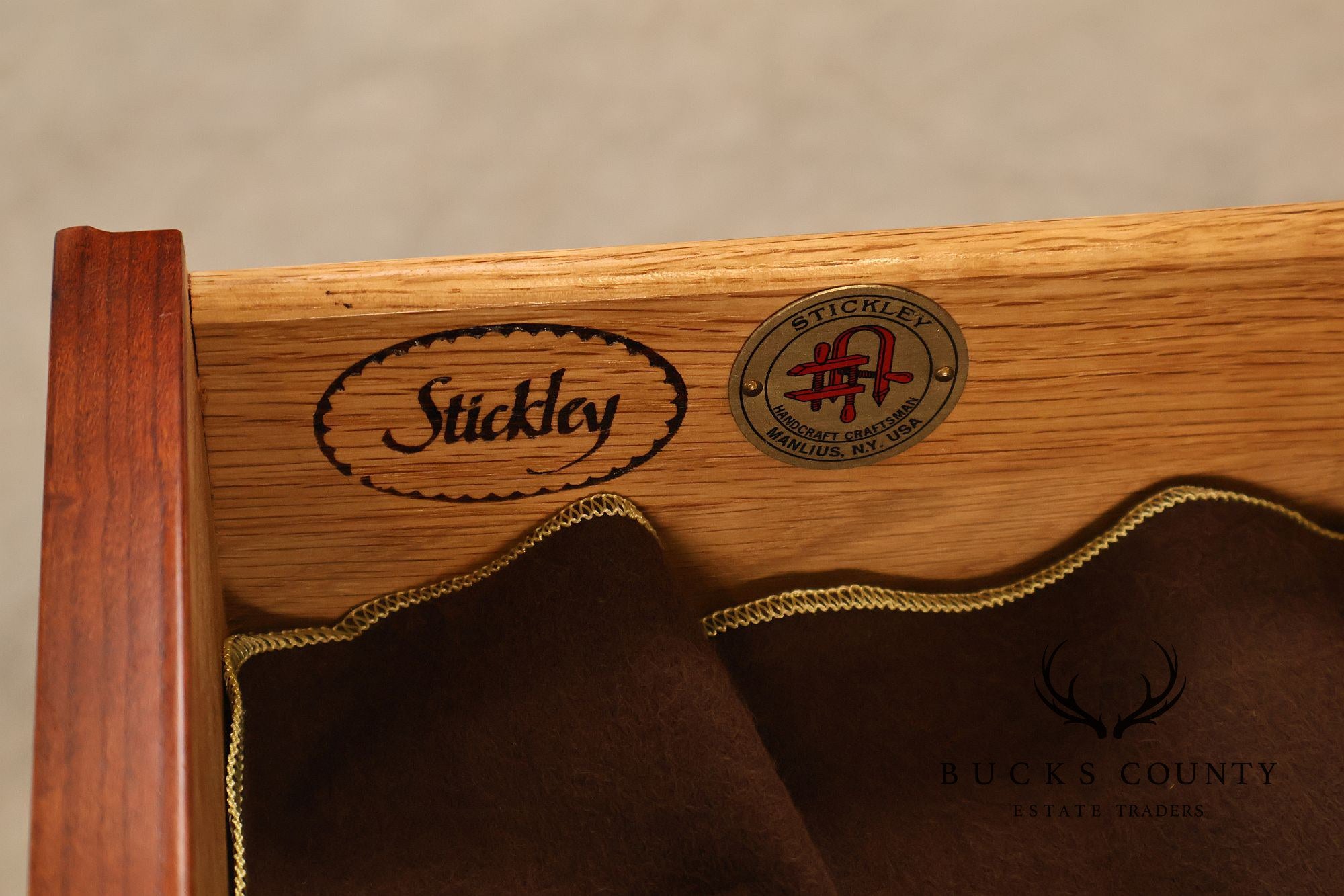 Stickley 21st Century Collection Cherry Mobile Server