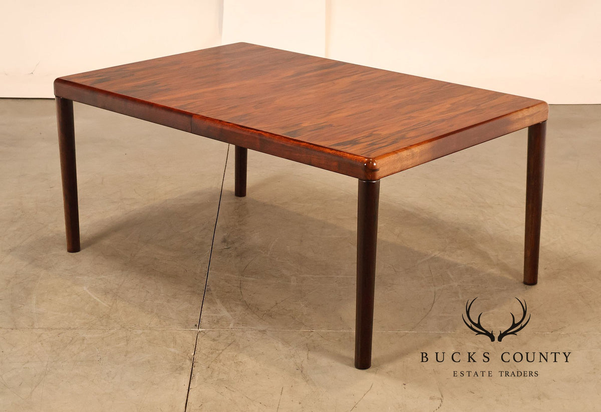 Dyrlund Danish Modern Rosewood Extension Dining Table