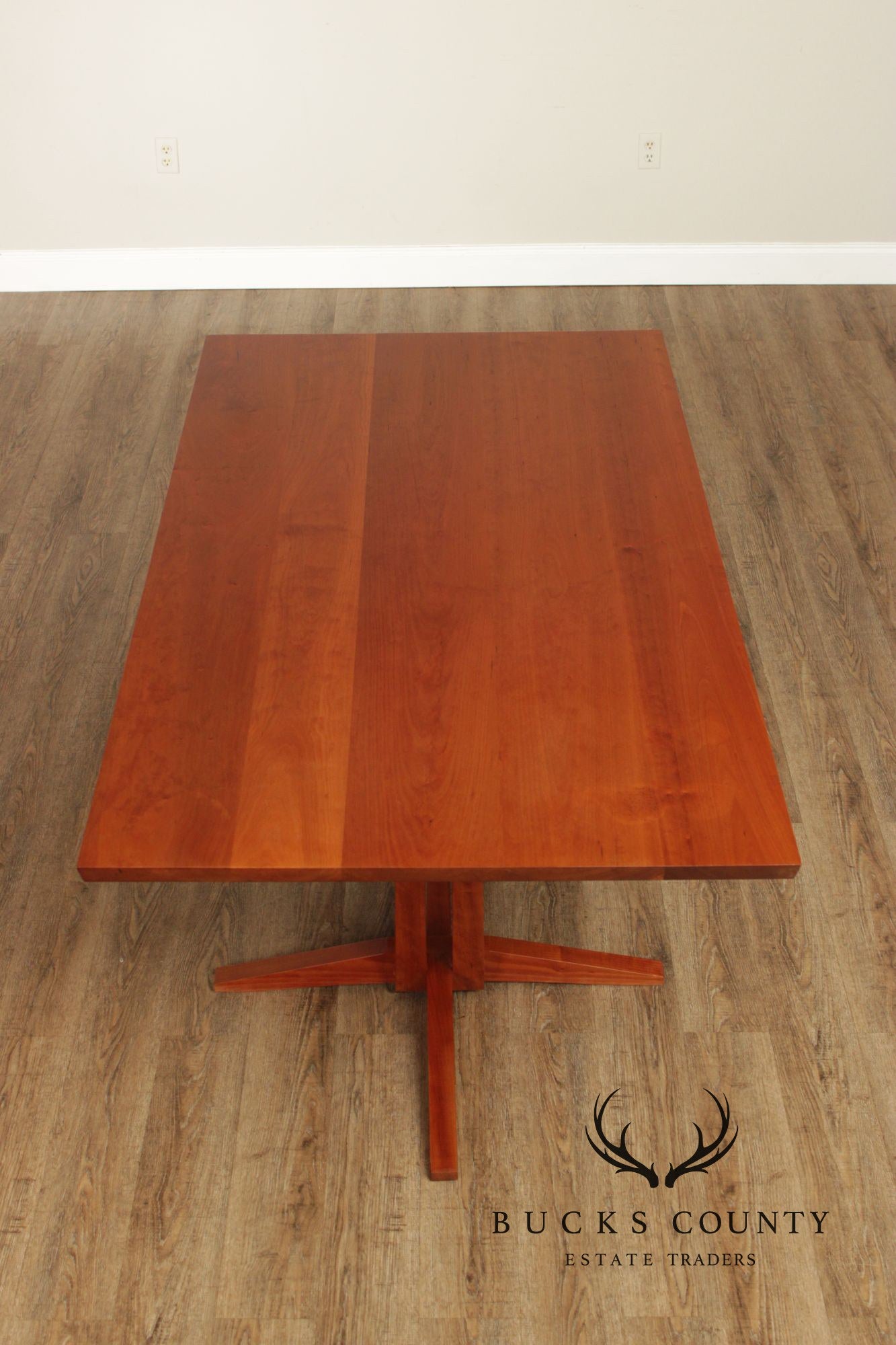Thomas Moser Cherry Edo Trestle Dining Table