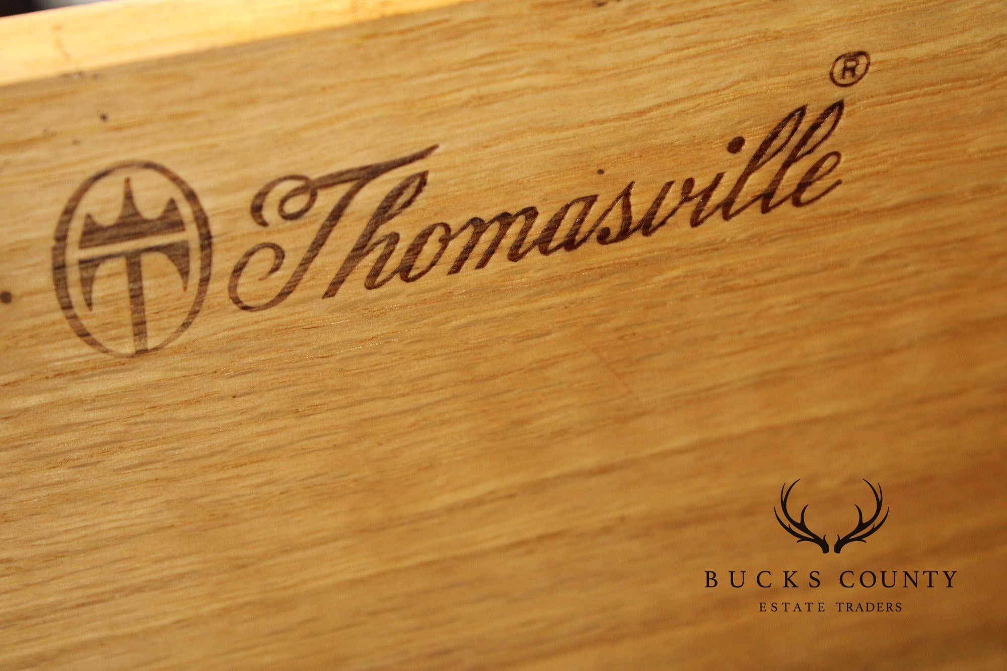 Thomasville Vintage Mediterranean Style Gentlemans Tall Chest