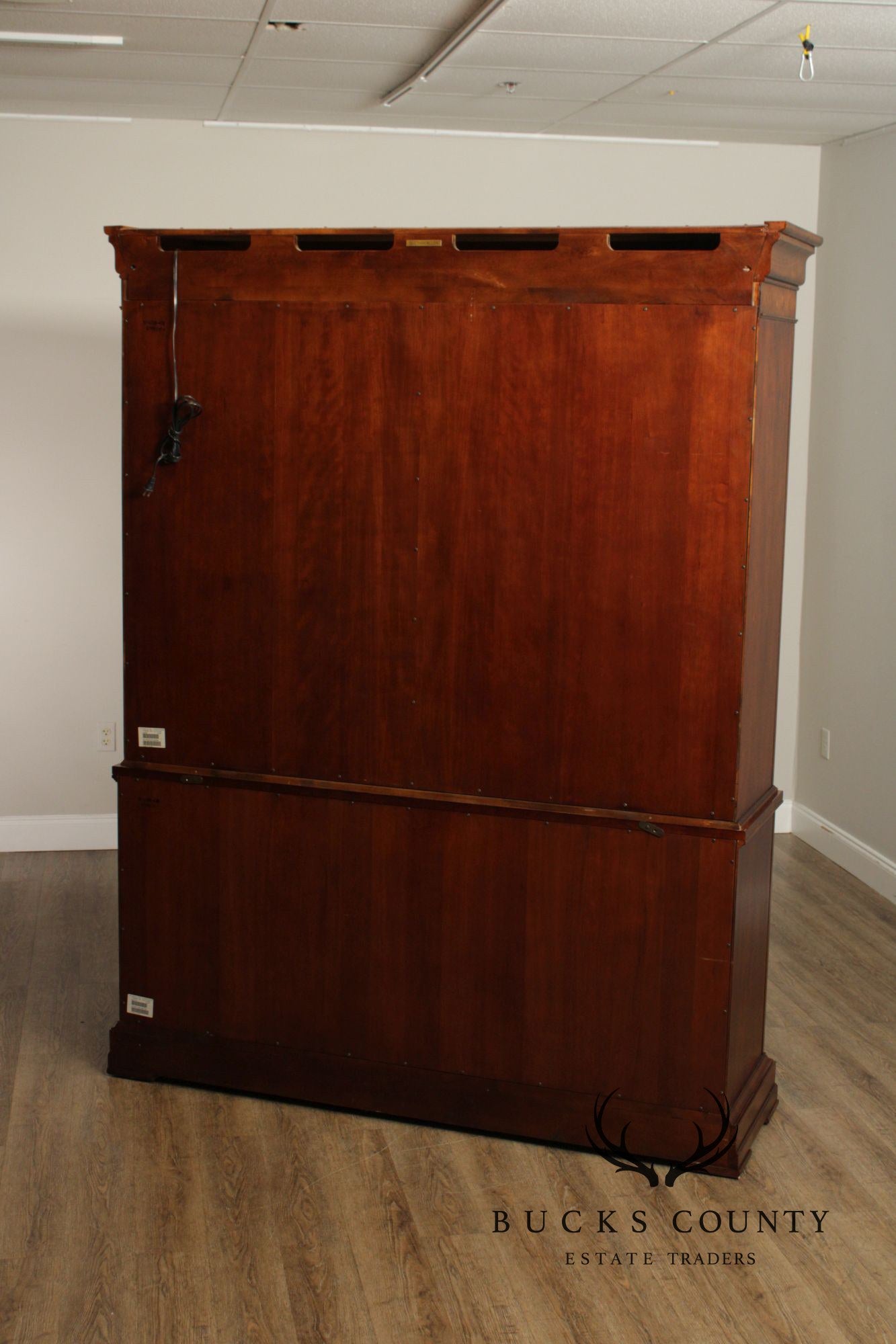 Ethan Allen 'Townhouse' Burlwood Bookcase