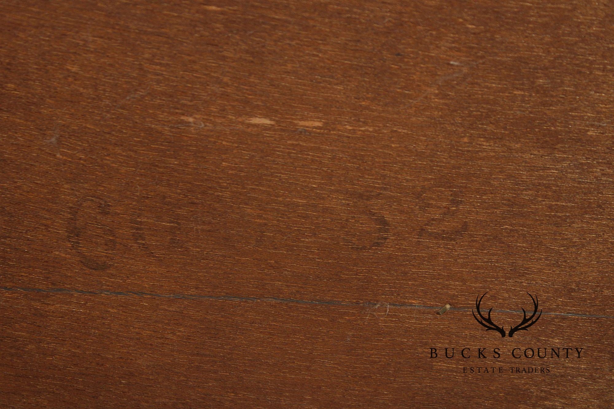 Solid Maple Colonial Revival Style Vintage Sideboard Buffet