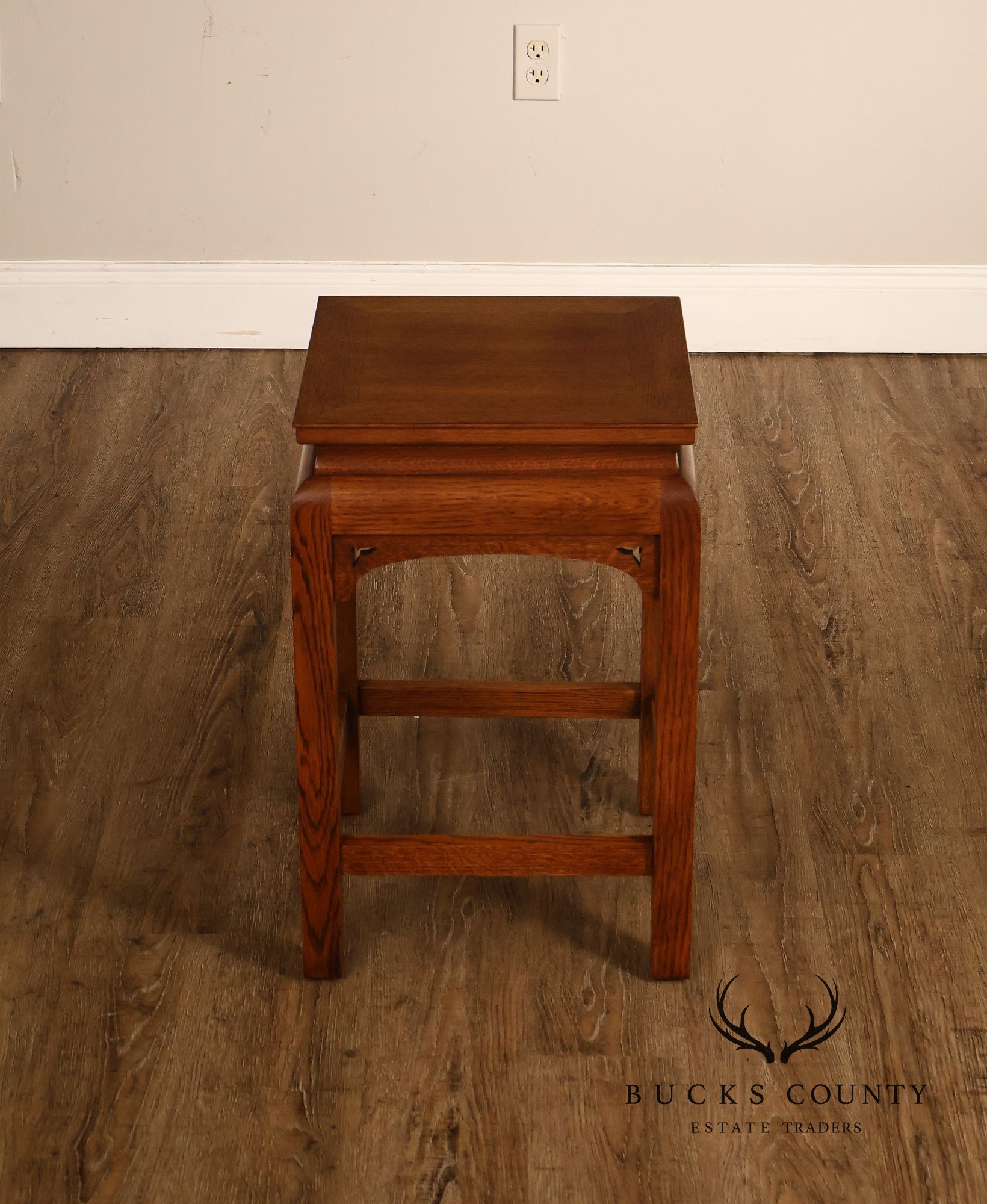Stickley Mission Style Oak Square Accent Table