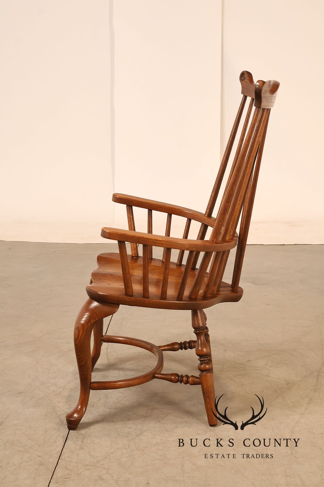 Richardson Brothers Pair Of Welsh Style Oak Armchairs