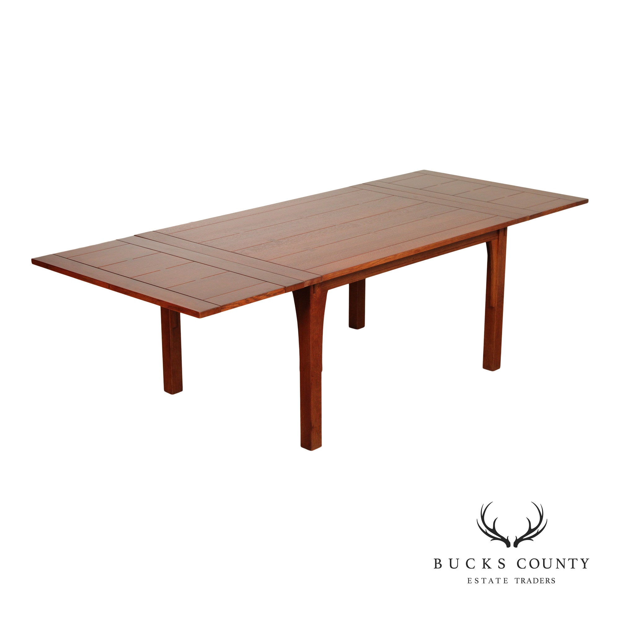 Stickley Mission Collection Oak Extendable Dining Table