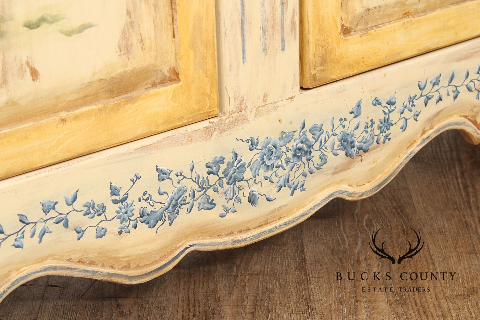 Habersham French Country Style Painted Sideboard