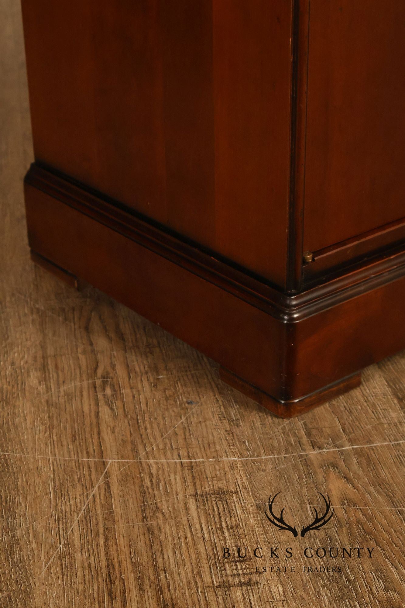 Grange French Louis Philippe Style Cherry Two Door Cabinet Nightstand