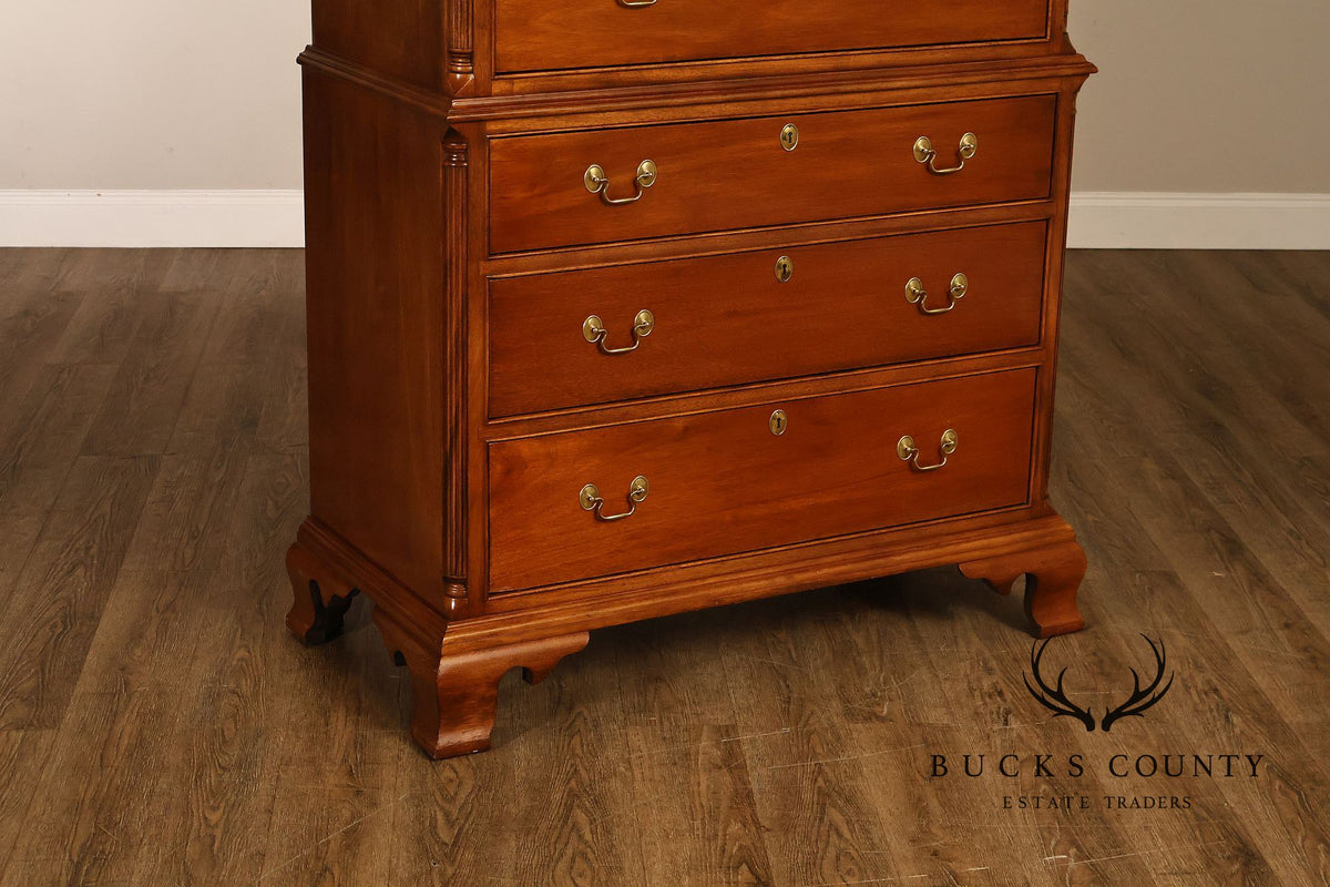 Stickley Chippendale Style Cherry High Chest