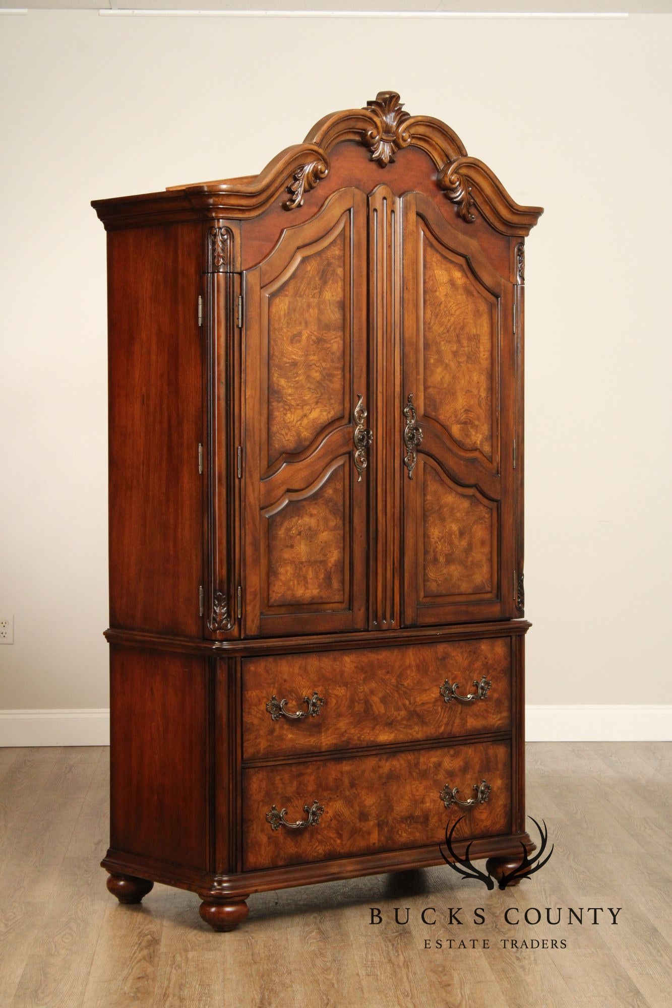 Pulaski Furniture 'Ashton Park' Burlwood Armoire