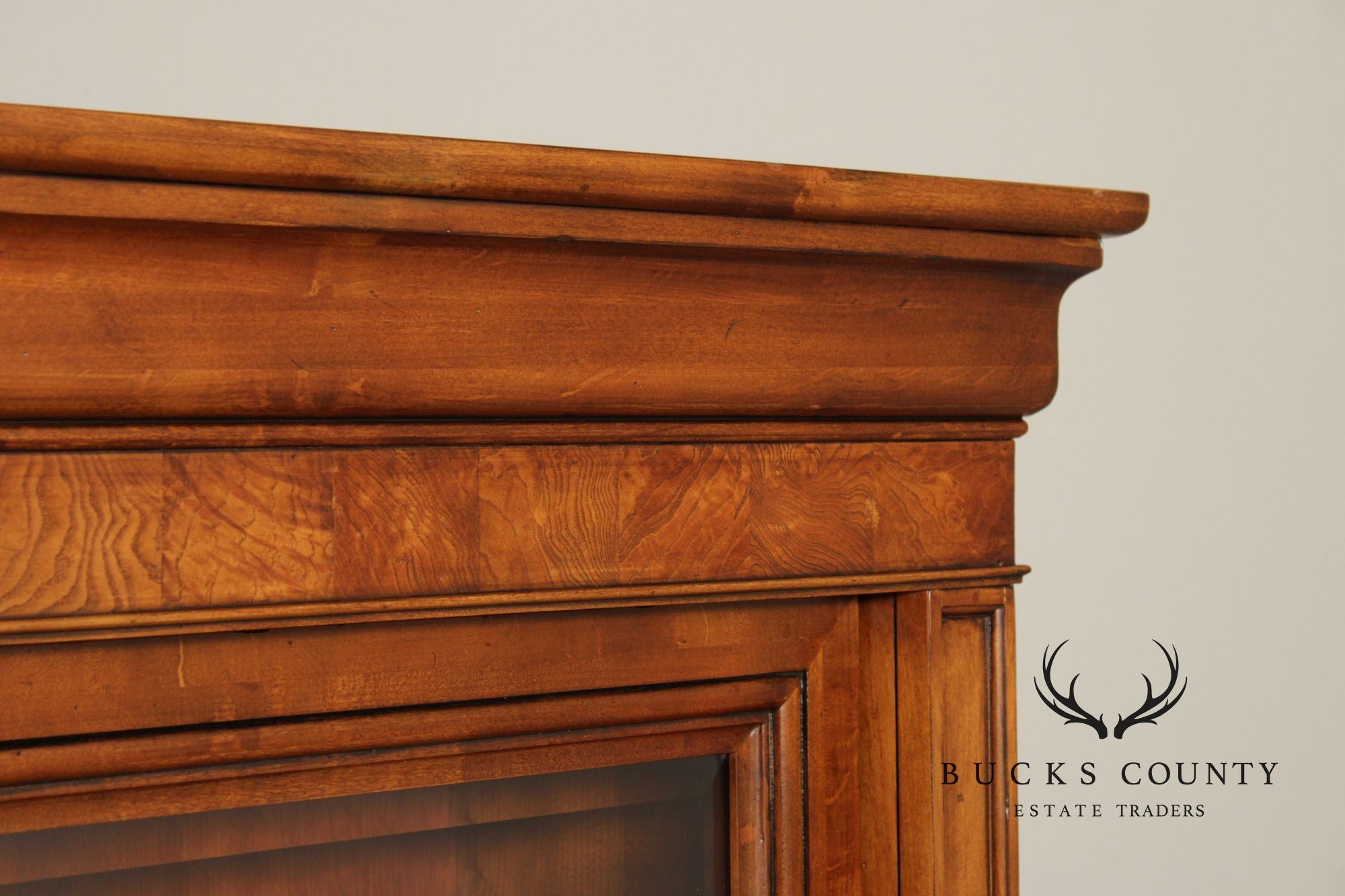 Ethan Allen 'Townhouse' Burlwood Bookcase
