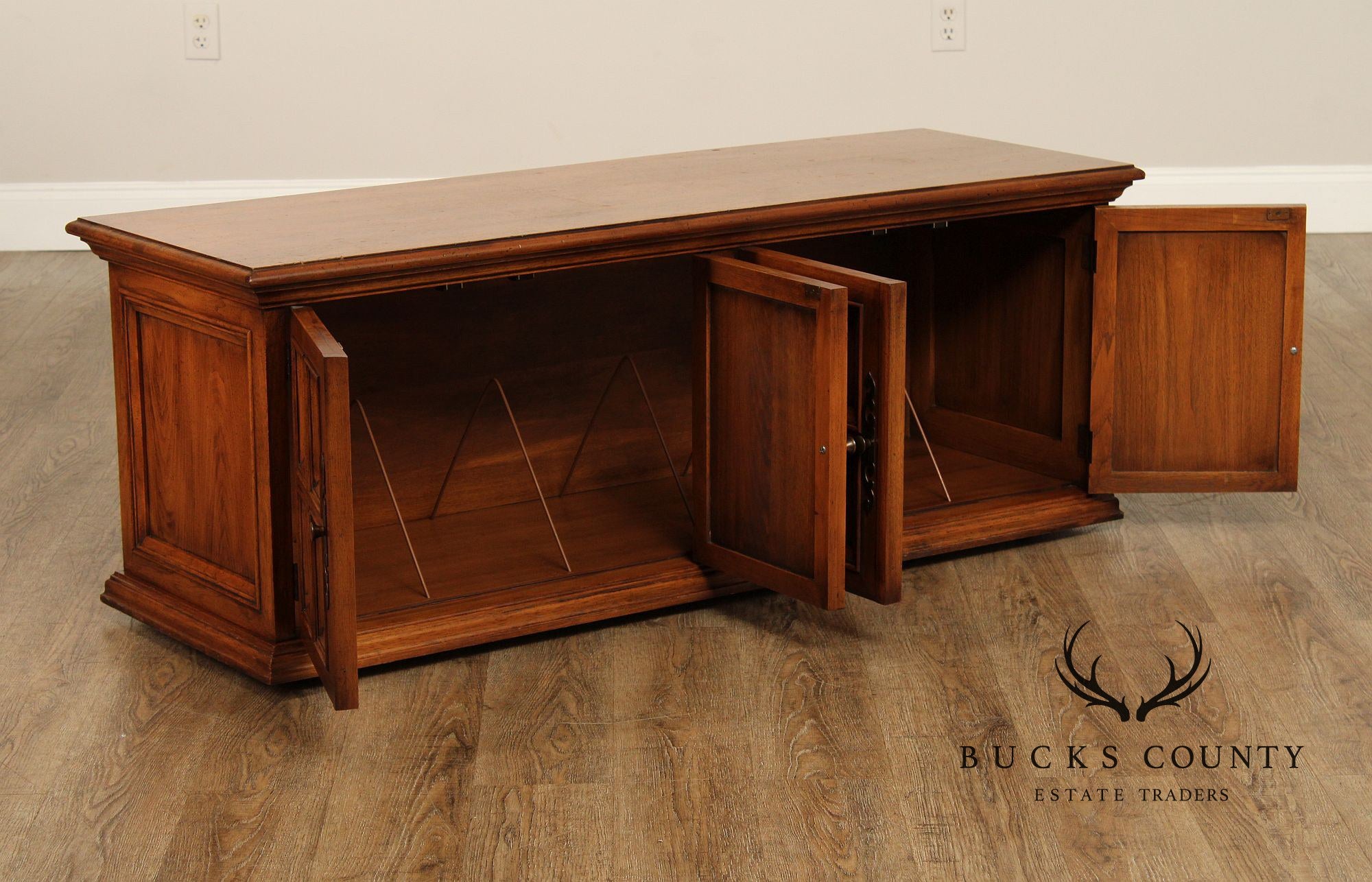 Hekman Vintage Walnut Media Console